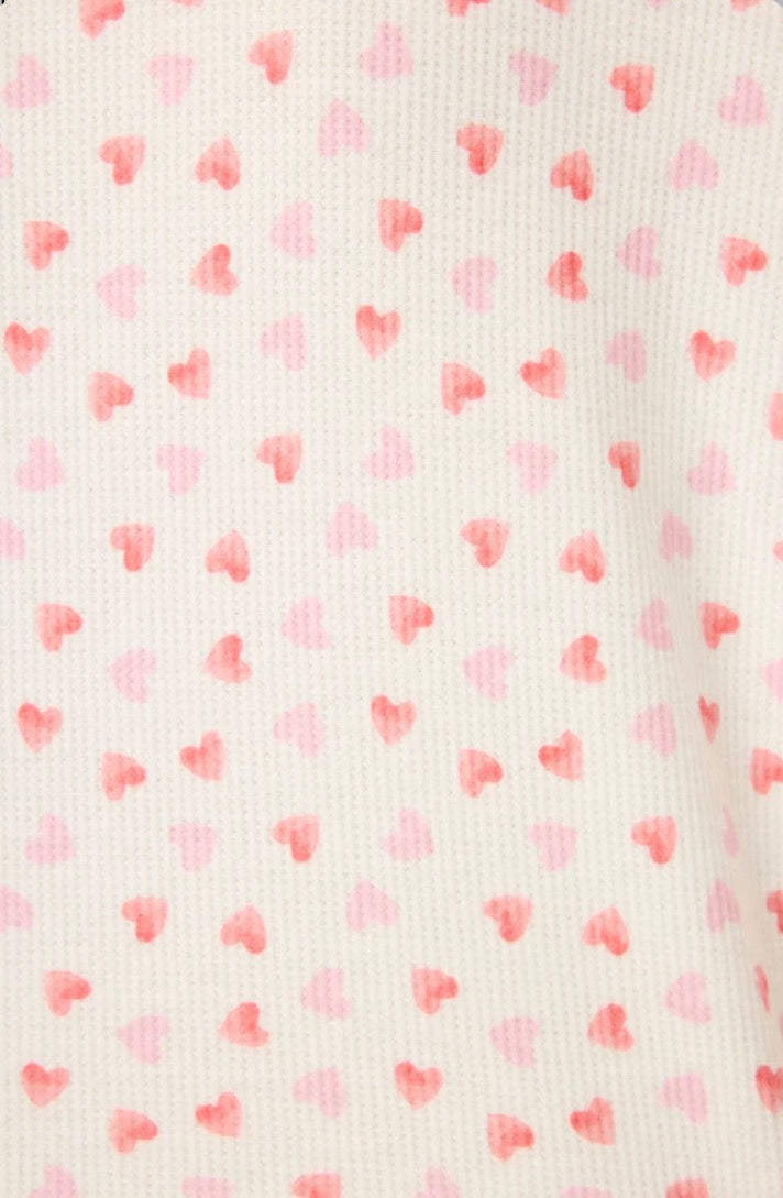 Boyfriend Boxer Heart to Heart PJ Short Set