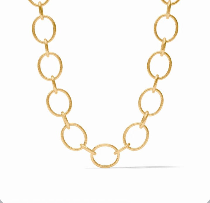 Catalina Light Link Necklace Gold