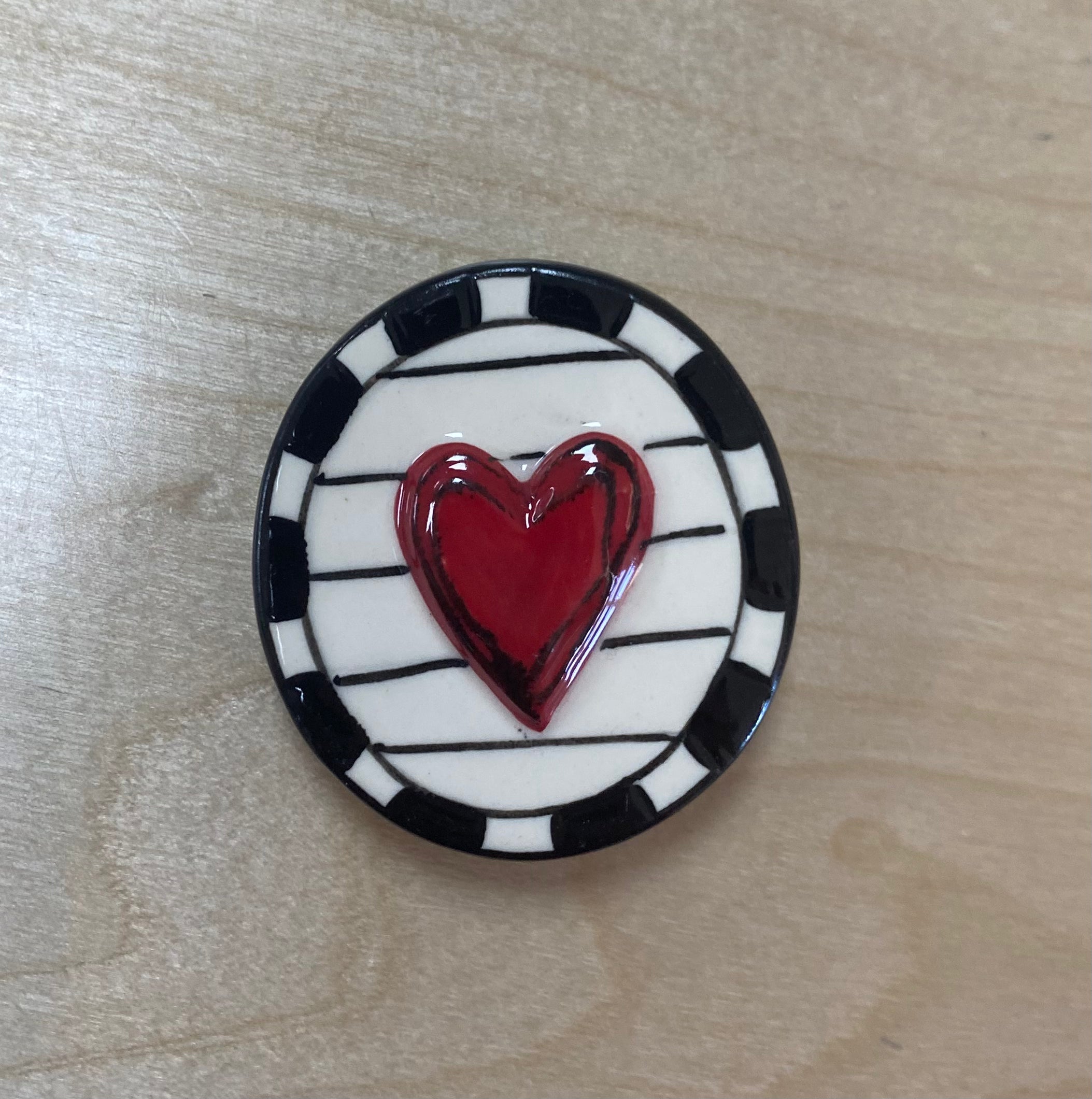 Heartful Home Ceramic Magnets - 12 Assorted