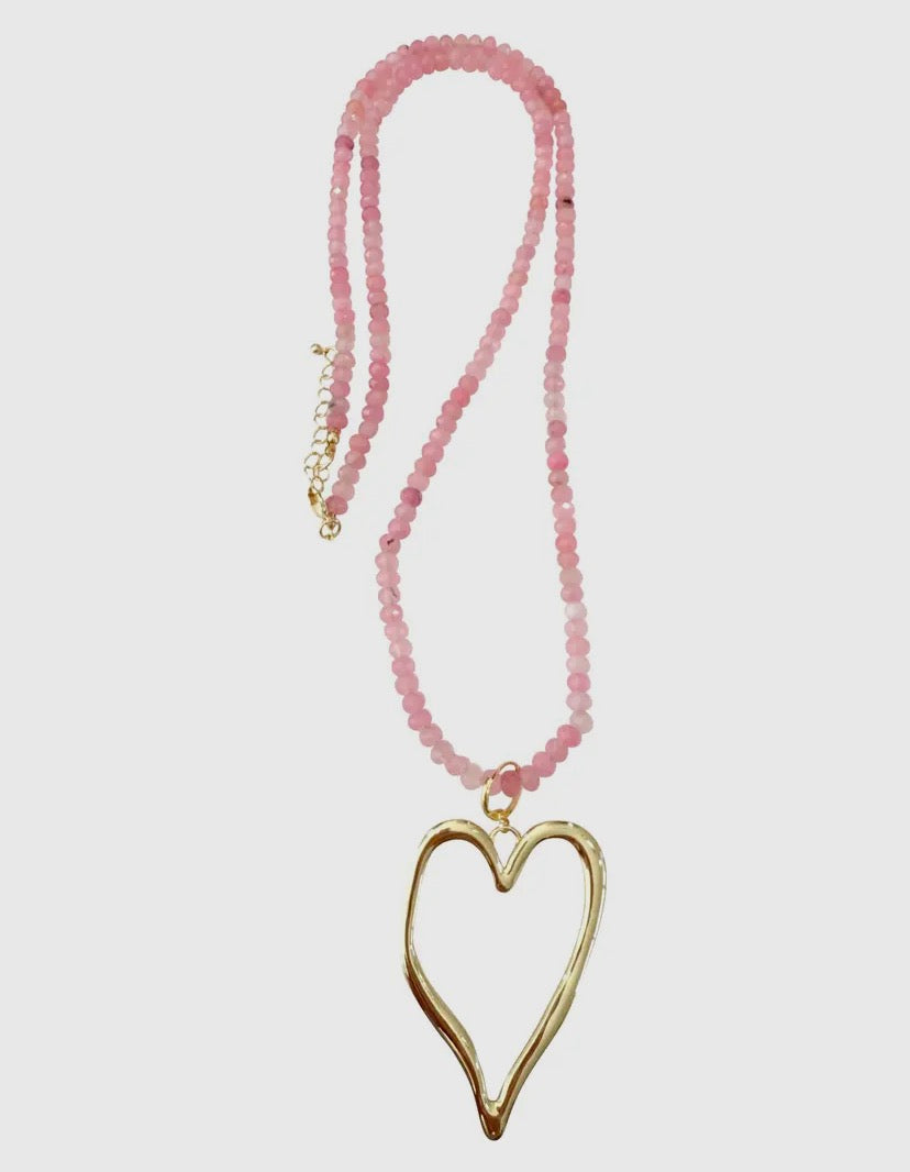 Emmie Pink Necklace