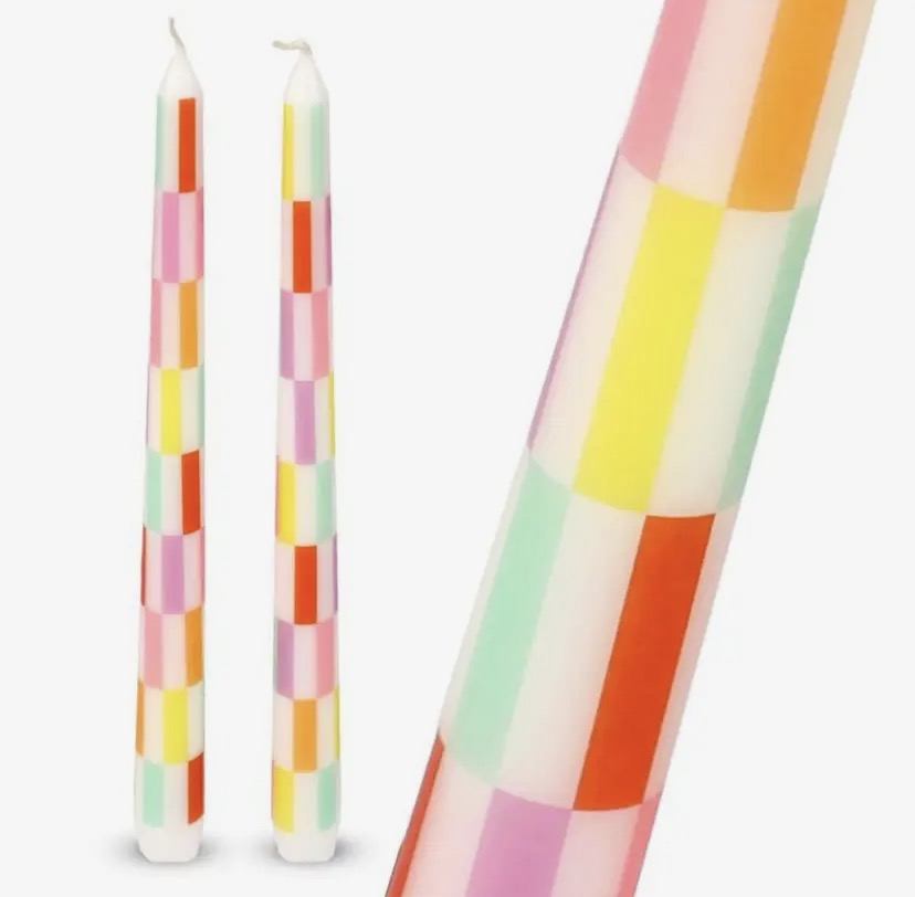 Multicolor Candlesticks - 2Pk