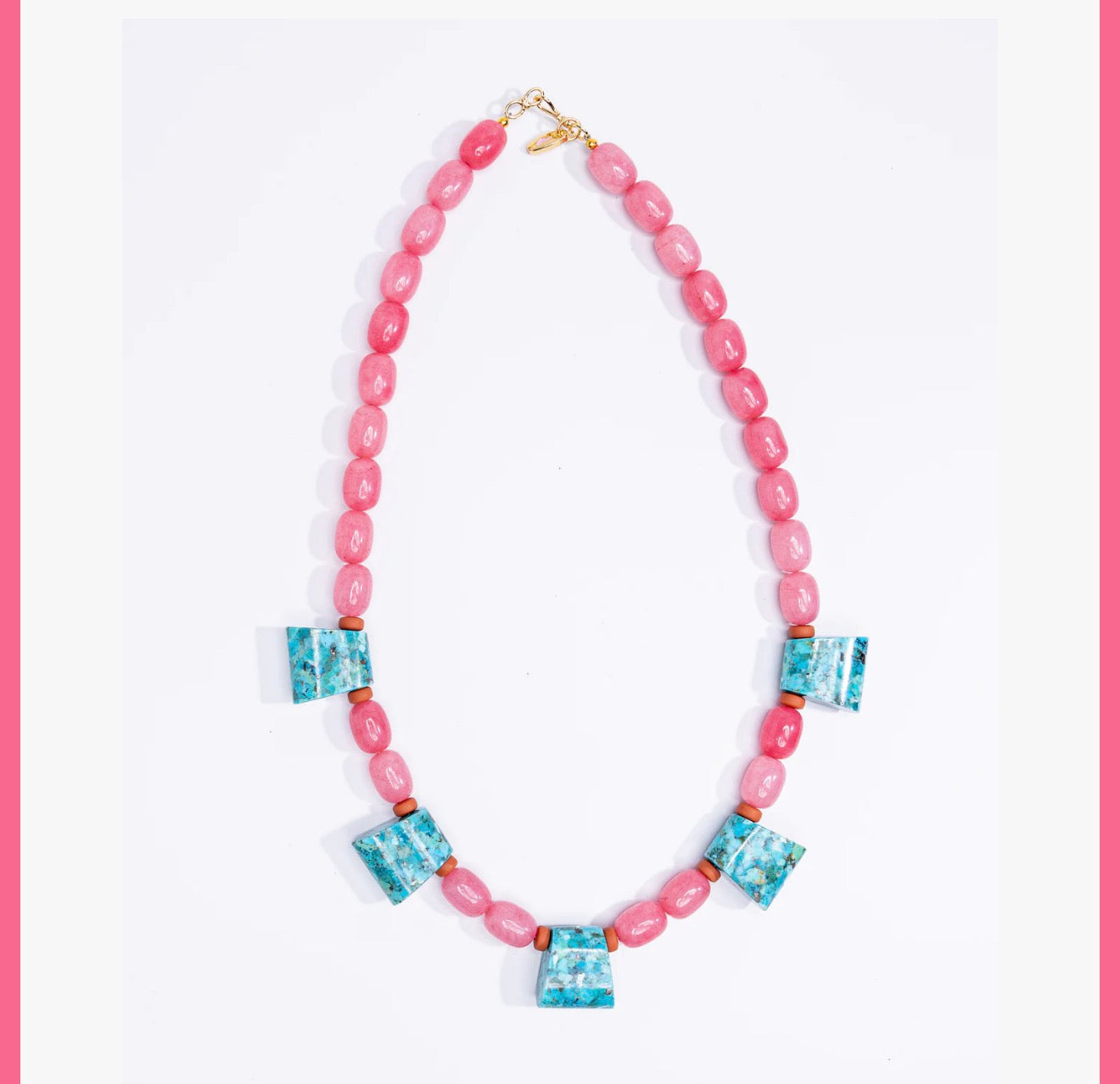 Turquoise Traps Necklace