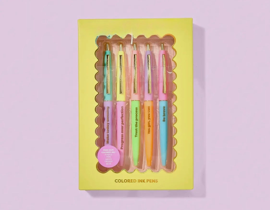 Motivation Pen Set ( 5 count)