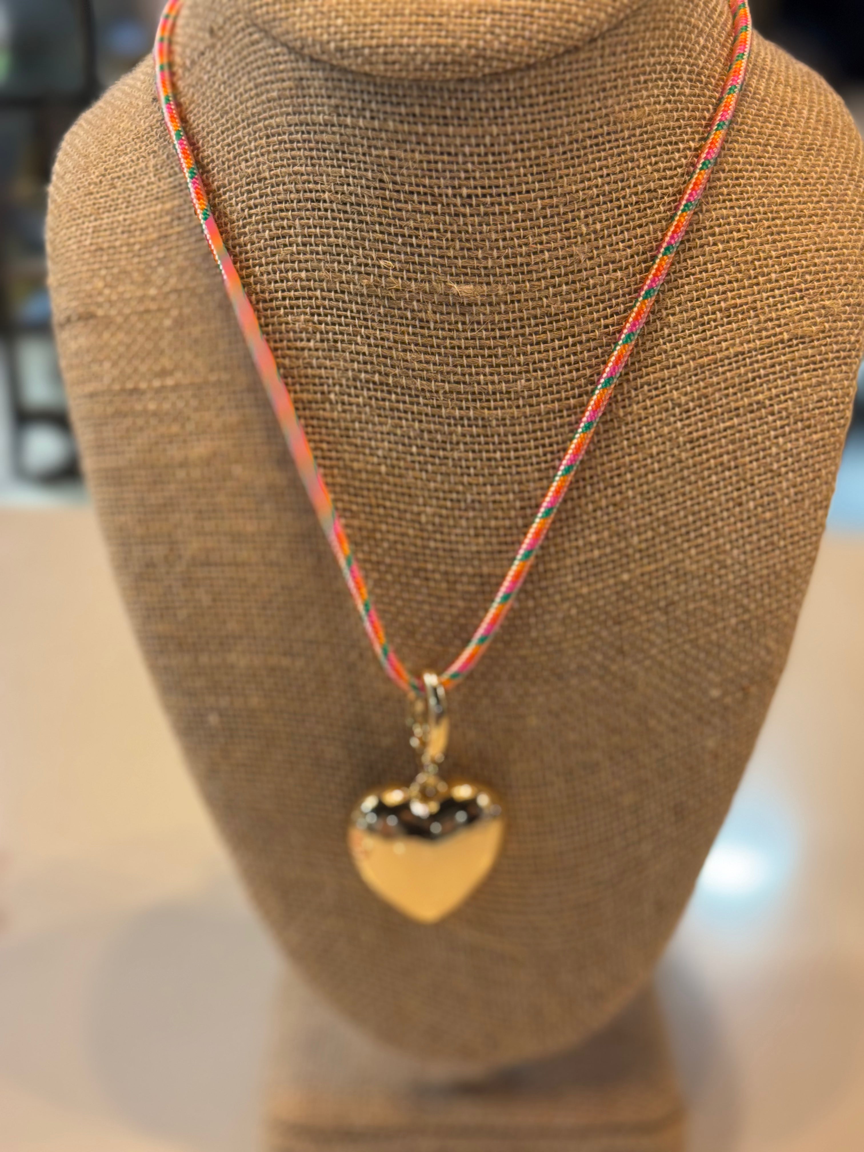 Goldie Heart Necklace-Assorted