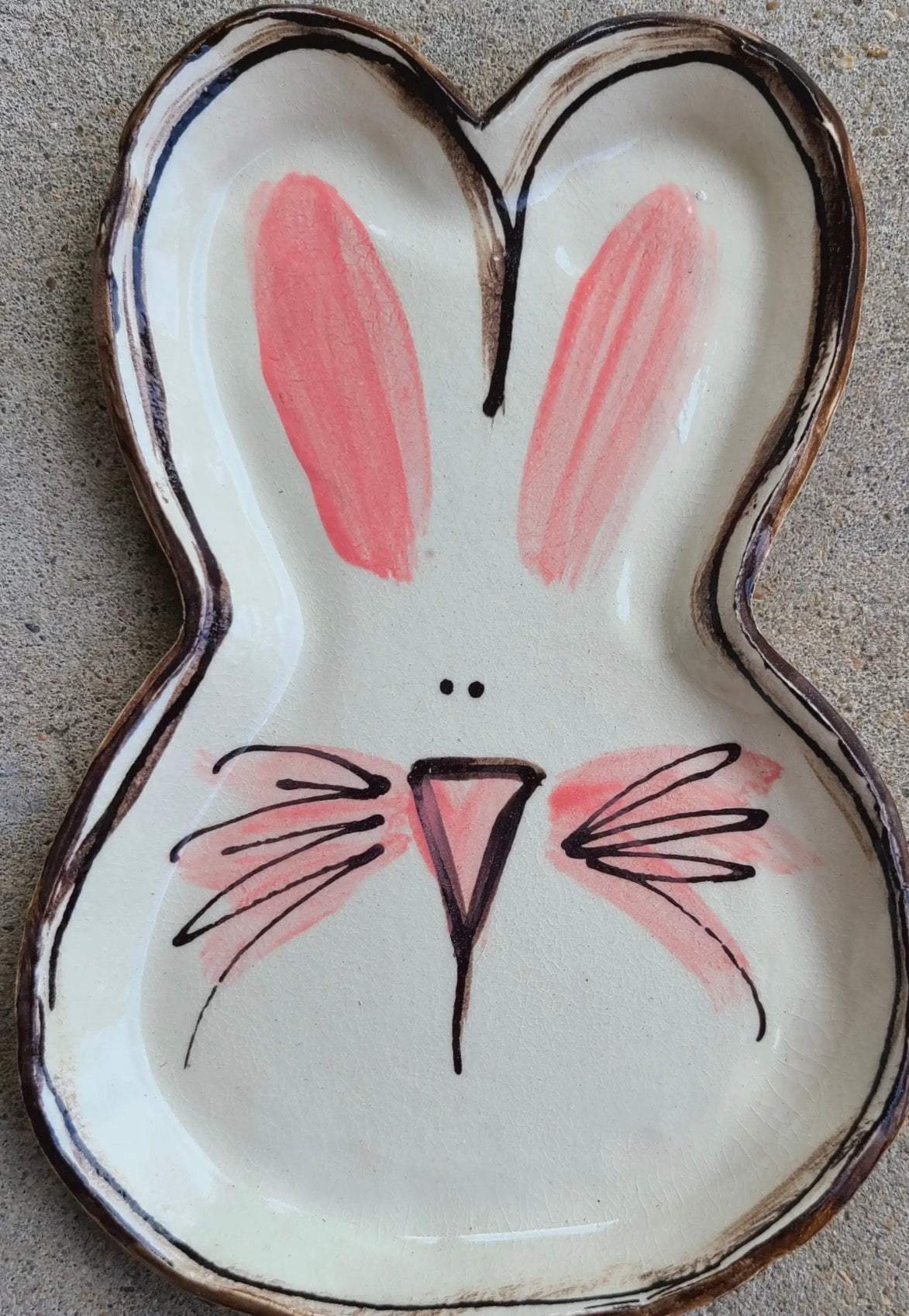 Bunny Face Plate