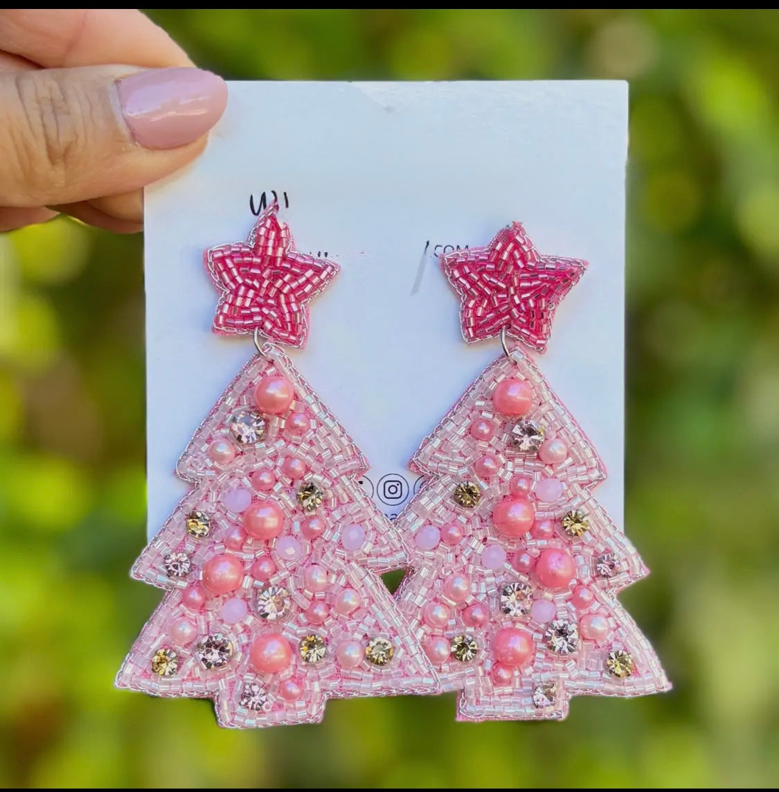 Christmas Tree Earrings