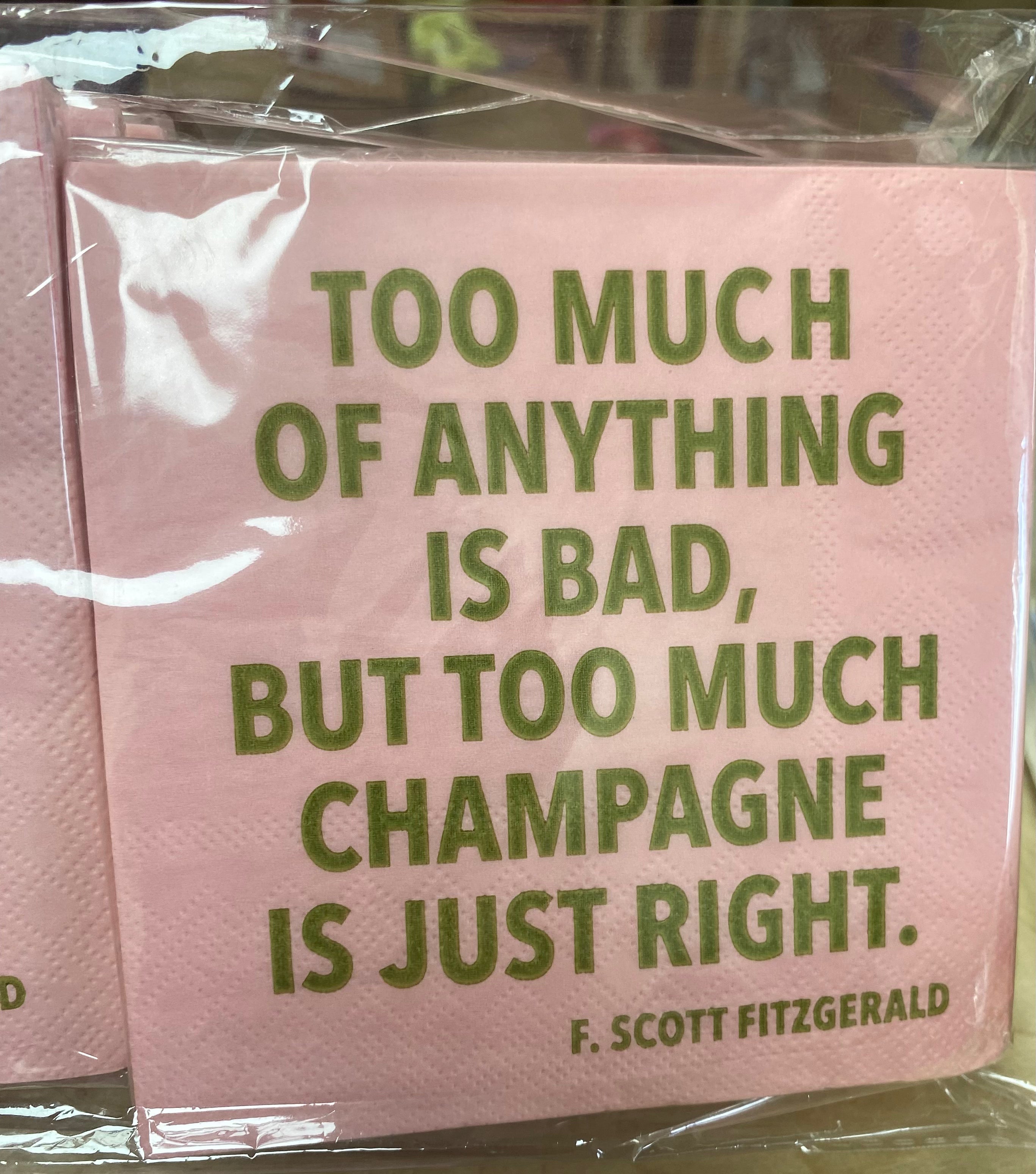 Festive Cocktail Napkins-Assorted