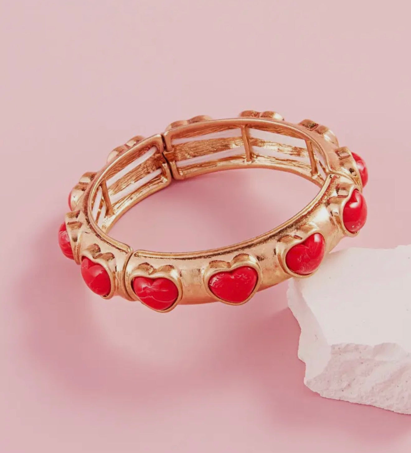 Heart Stretch Bracelet