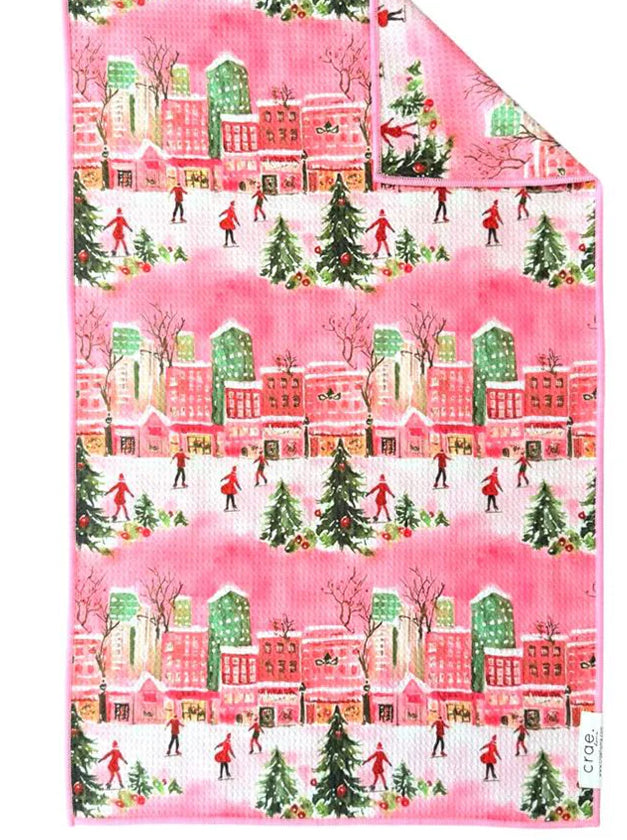 Double Sided Christmas Tea Towels - Assorted