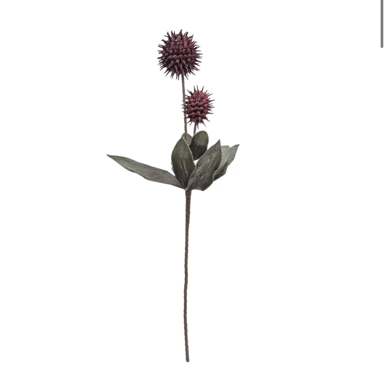 Berry Colored Flower Pick