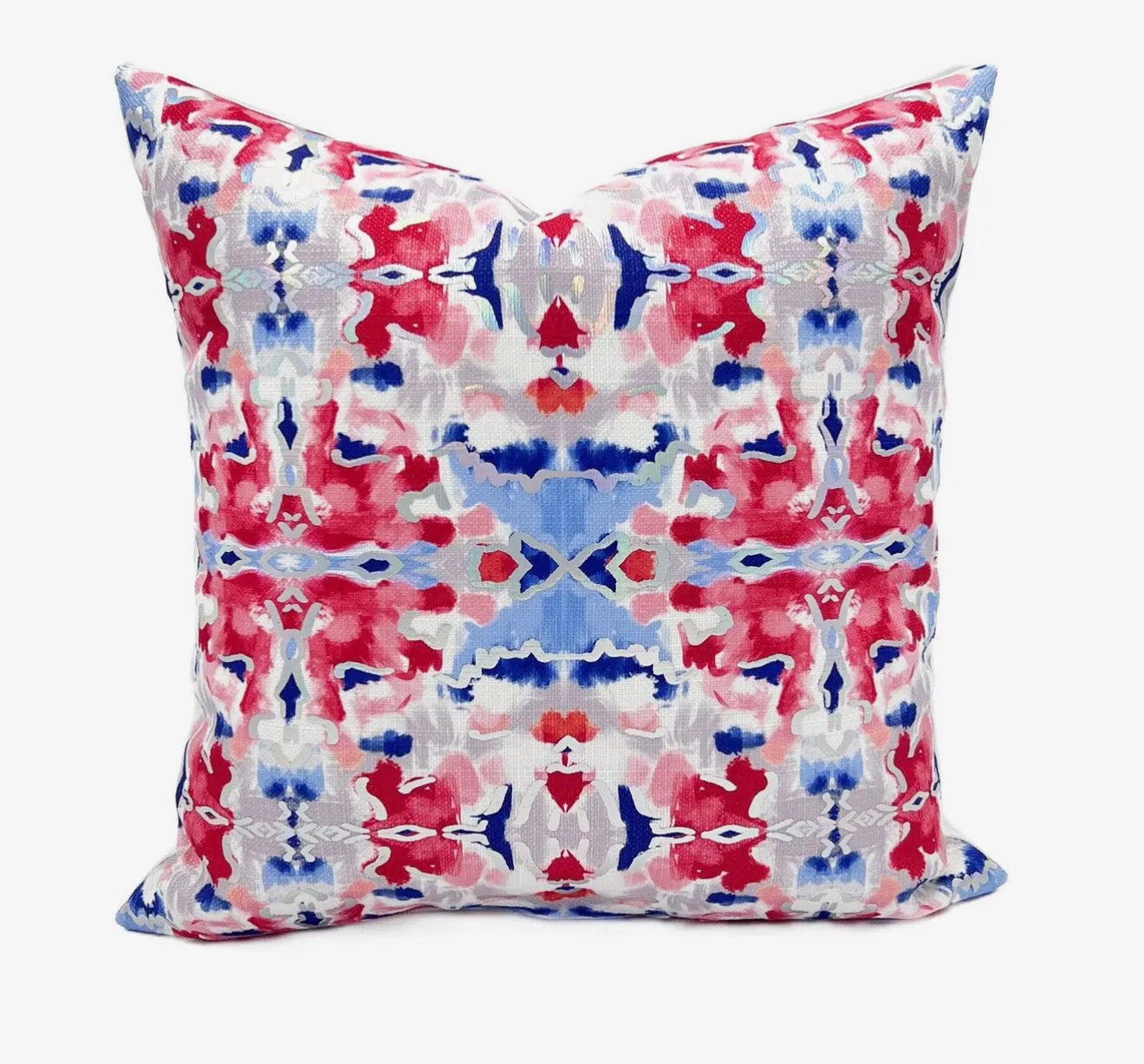 Foil Patriotic Pillow