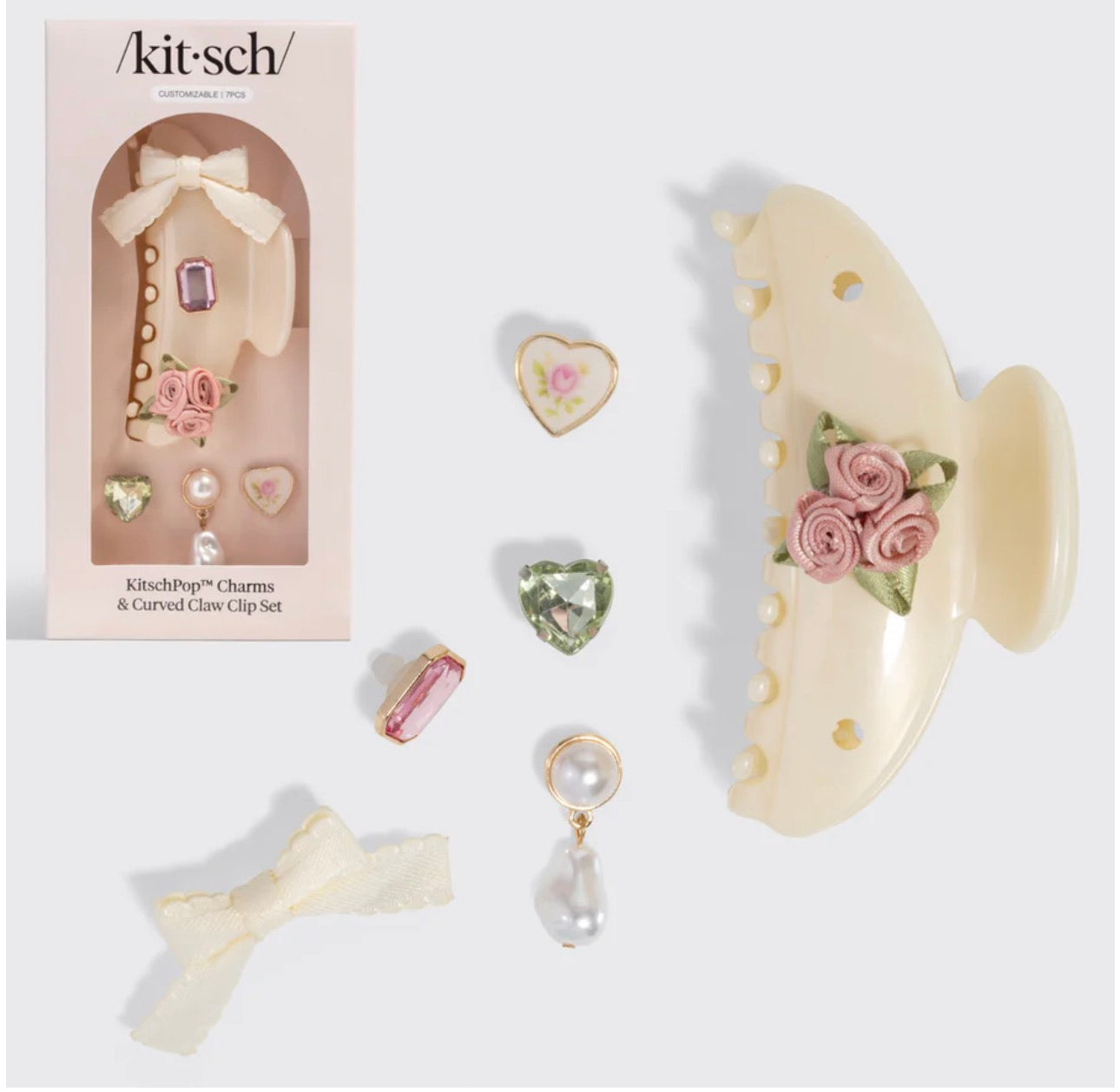Pop Curved Claw Clip Set