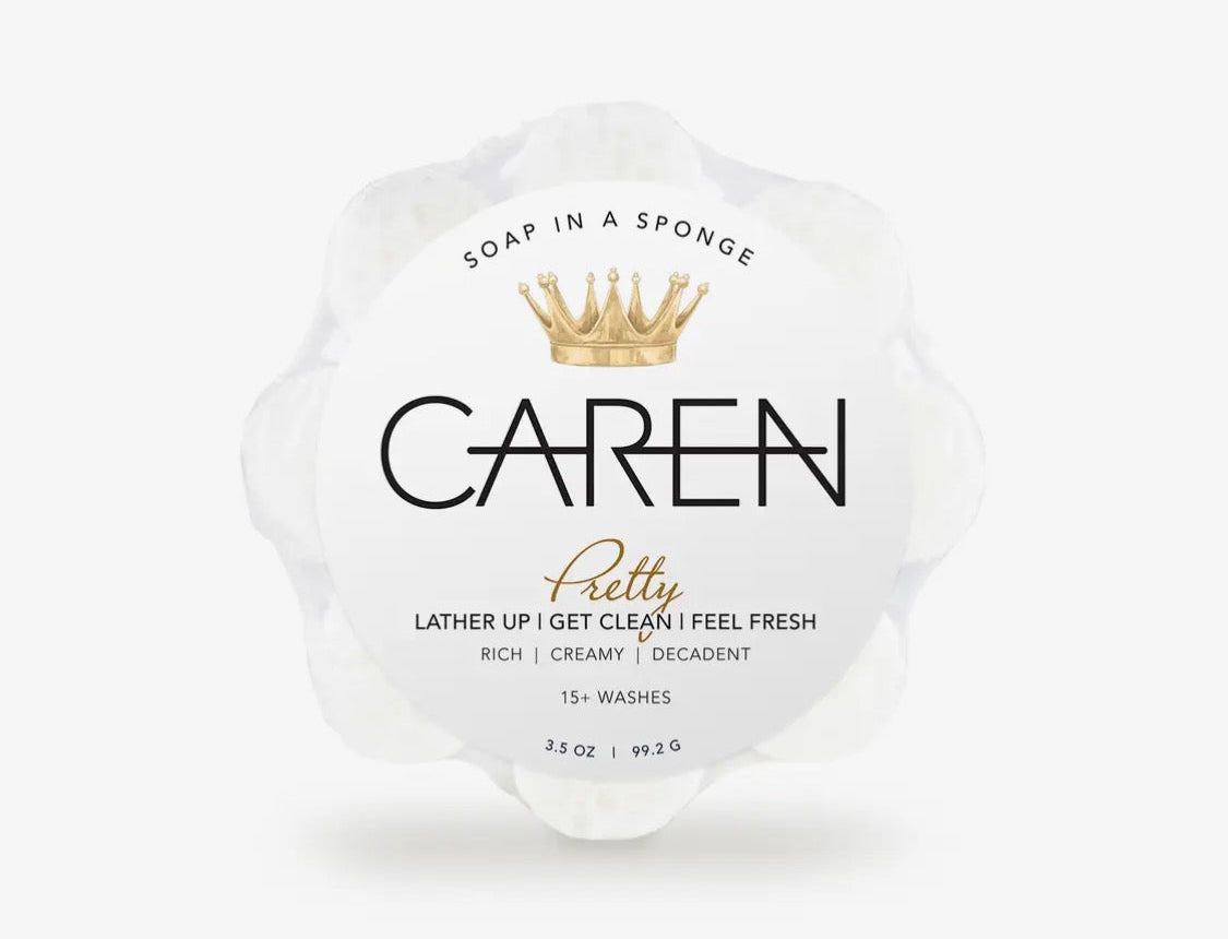 Caren Pretty Sponge Soap