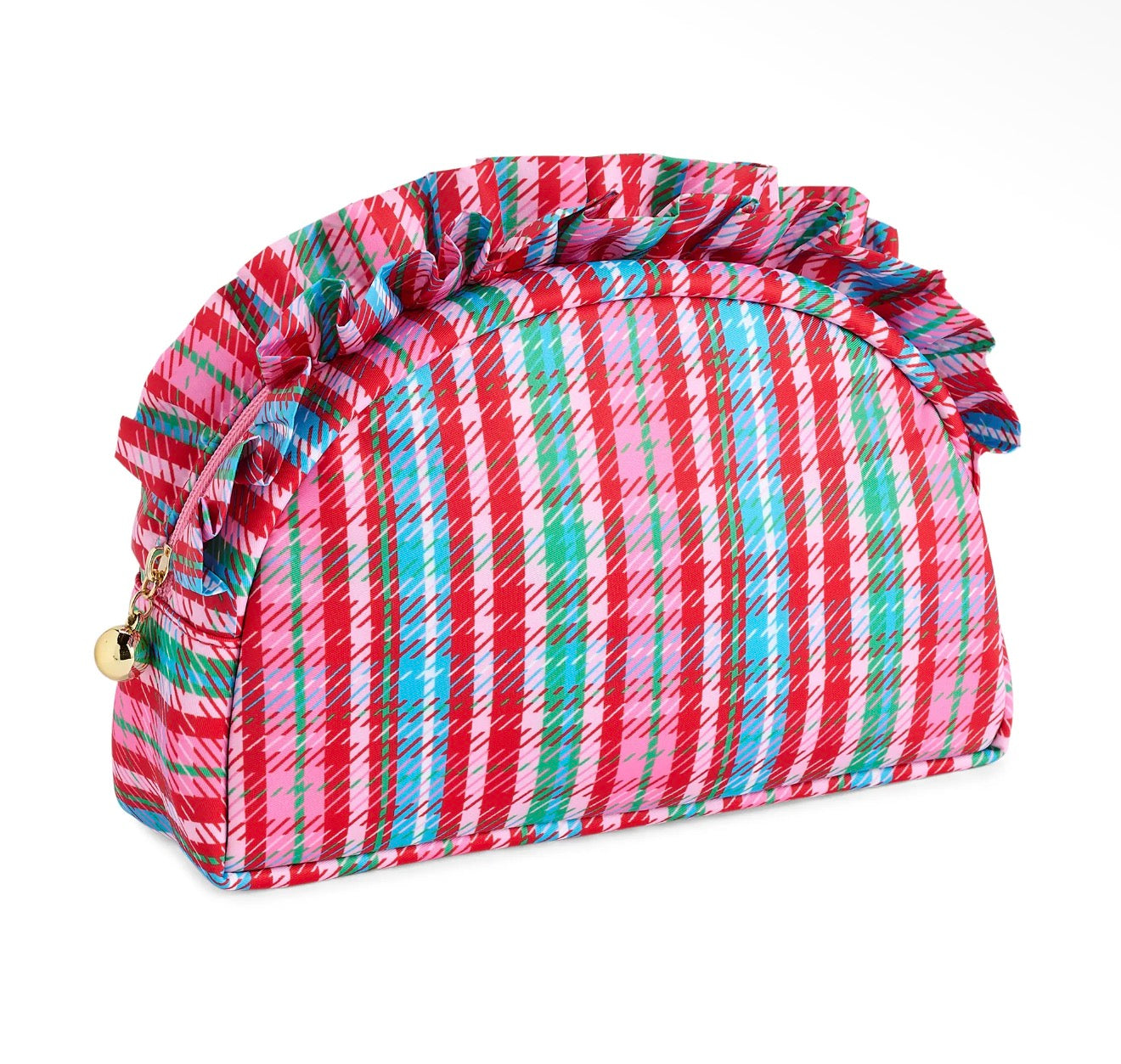 Assorted RUFFLE Lg ZIP POUCH