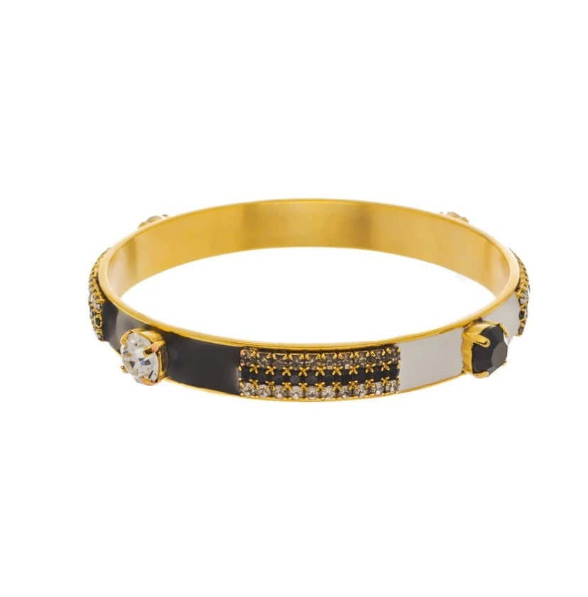 Mireya Bangle In Black & White