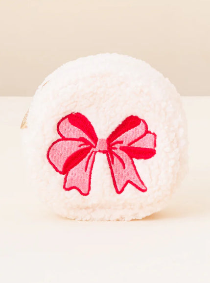 Red Bow Pouch