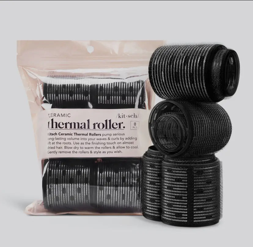 Ceramic Hair Rollers - 8Pk