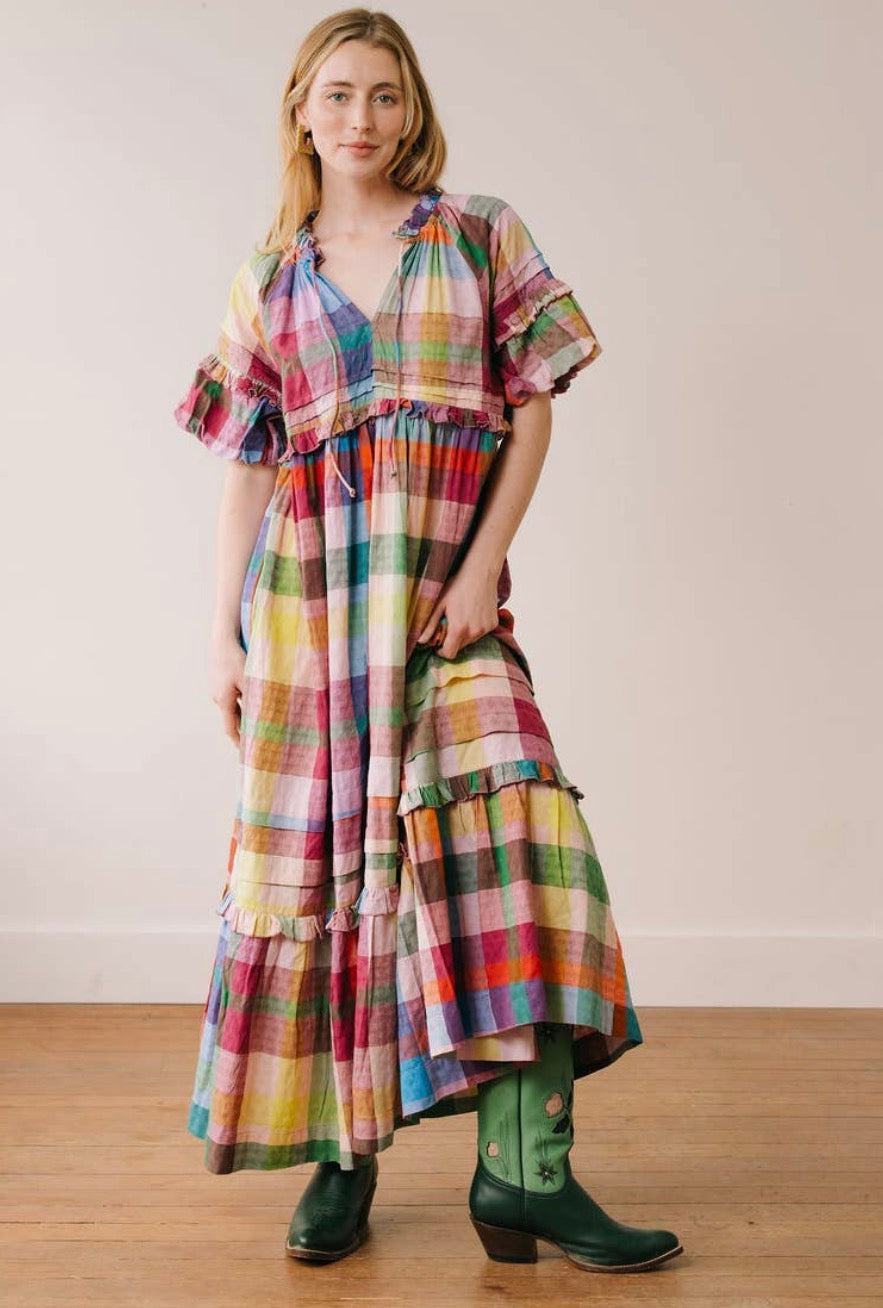 Charlotte Plaid Dress