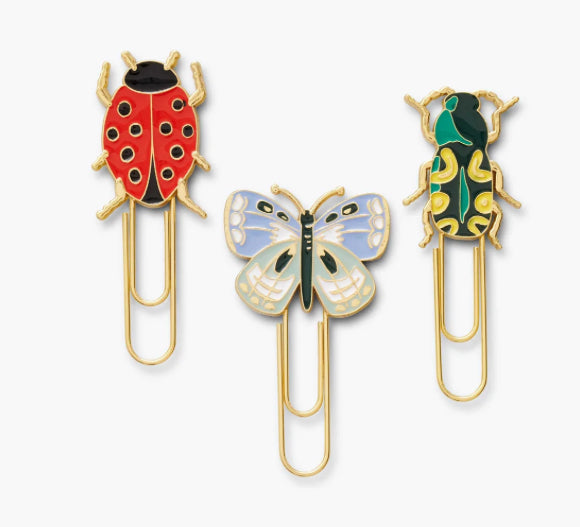 Enamel Paperclips (Set of 3)