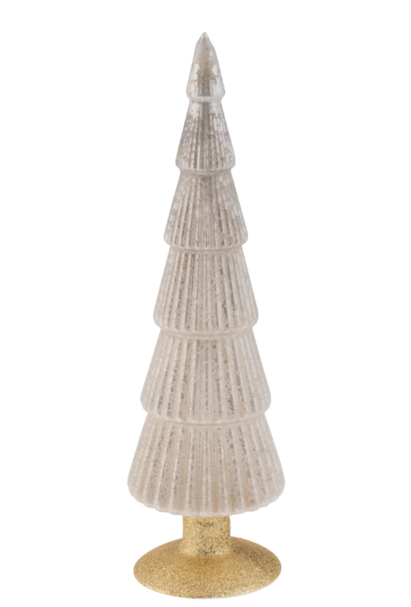 Fluted Mercury Glass Tree