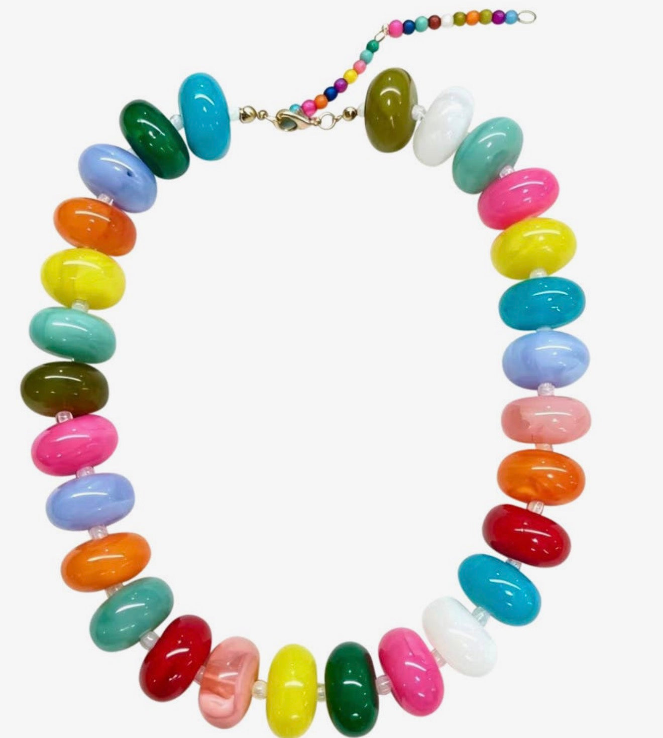 Bailey Chunky Beaded Necklace- Assorted***