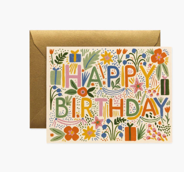 Fiesta Birthday Card