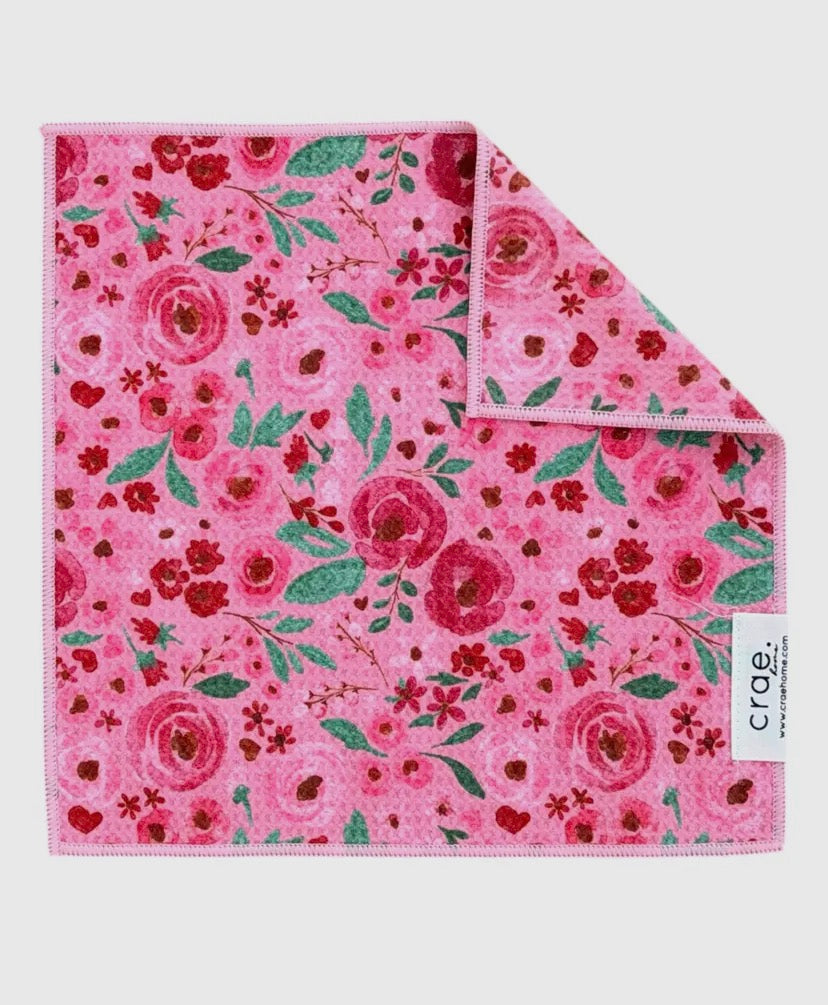 Lush Blooms: Double Sided Washcloth