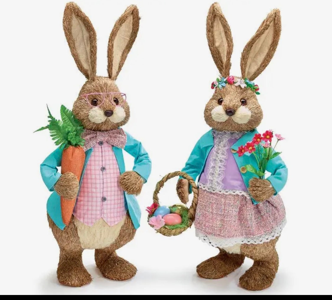 Sisal Bunny ( sold separately)