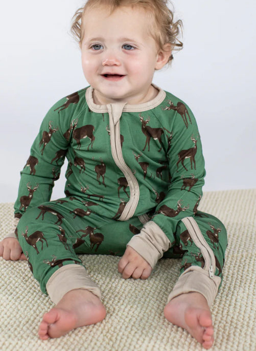 Whitetail Deer Zip PJs