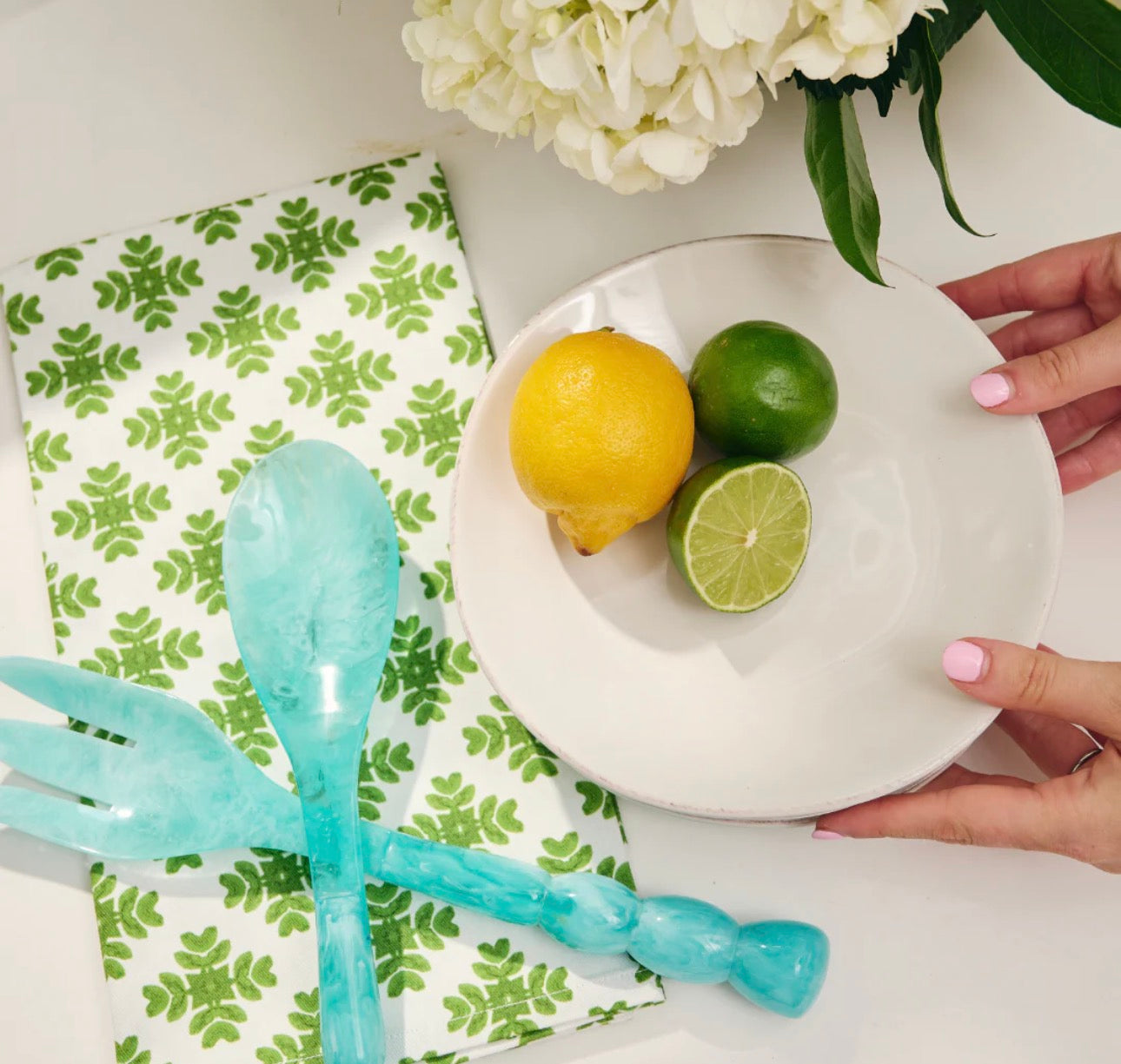 Bermuda Salad Servers Summer Edition