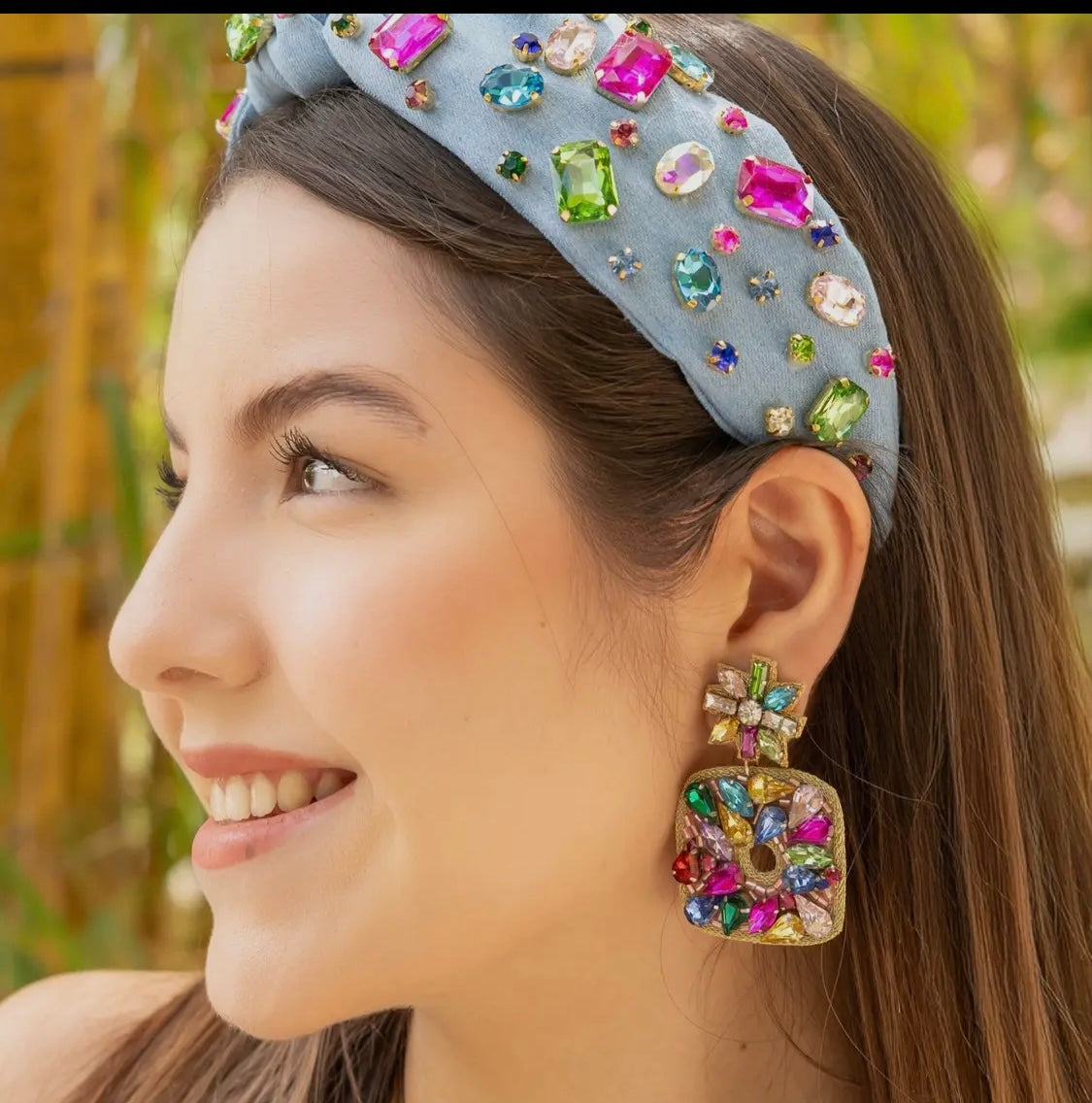 Gaia Jeweled Earrings