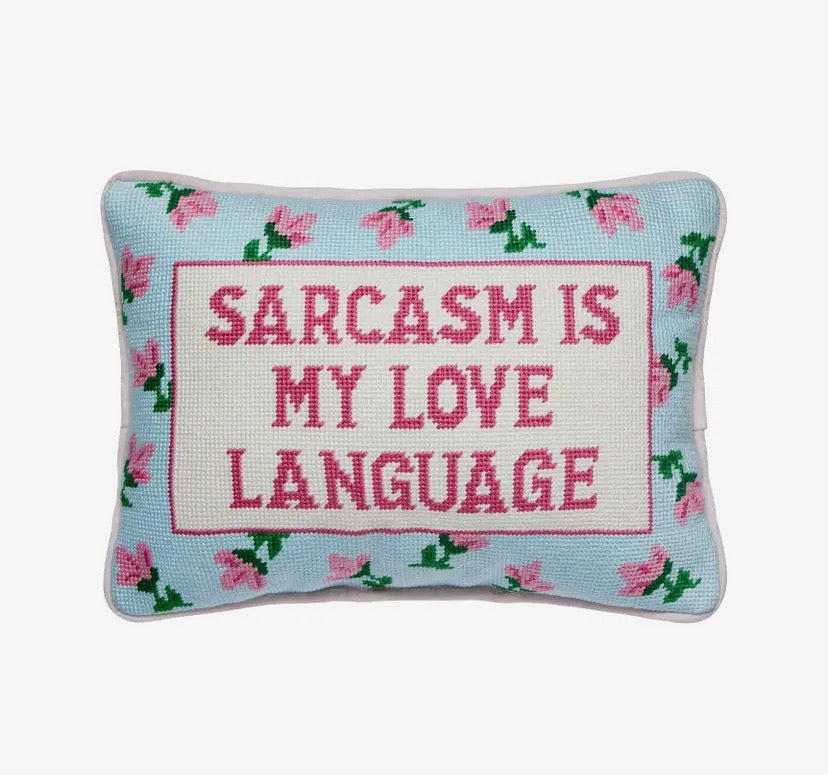 Sarcasm Hook Pillow