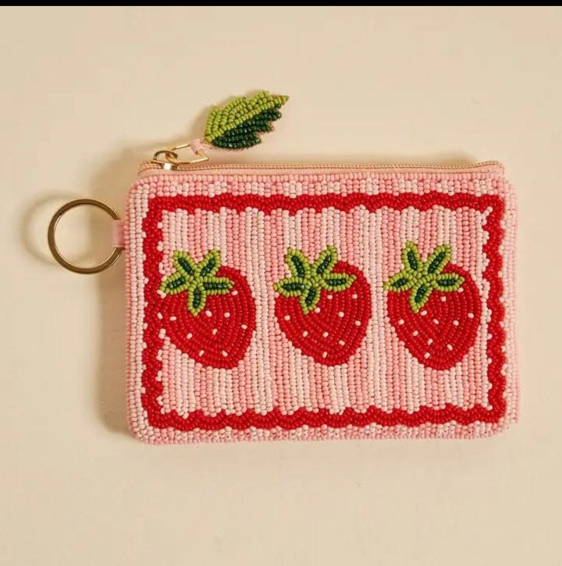 Handcrafted Beaded Pouch–( 2styles)