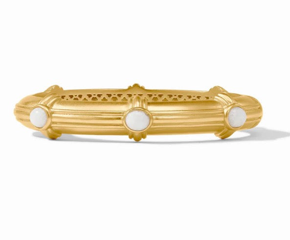Portofino Stone Hinge Bangle (2 Styles)