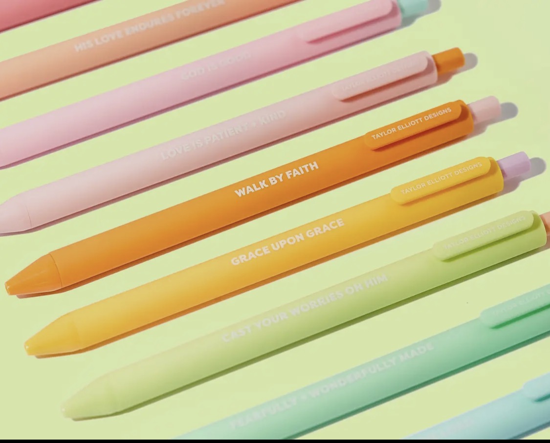 Faith Gel Pen Set 10 Pens