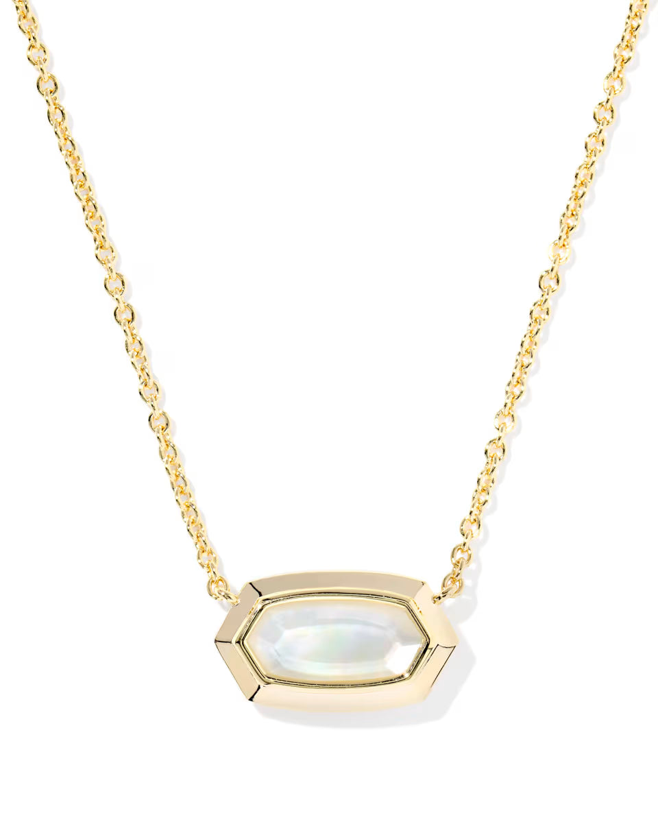 Elisa Bezel Necklace-Assorted
