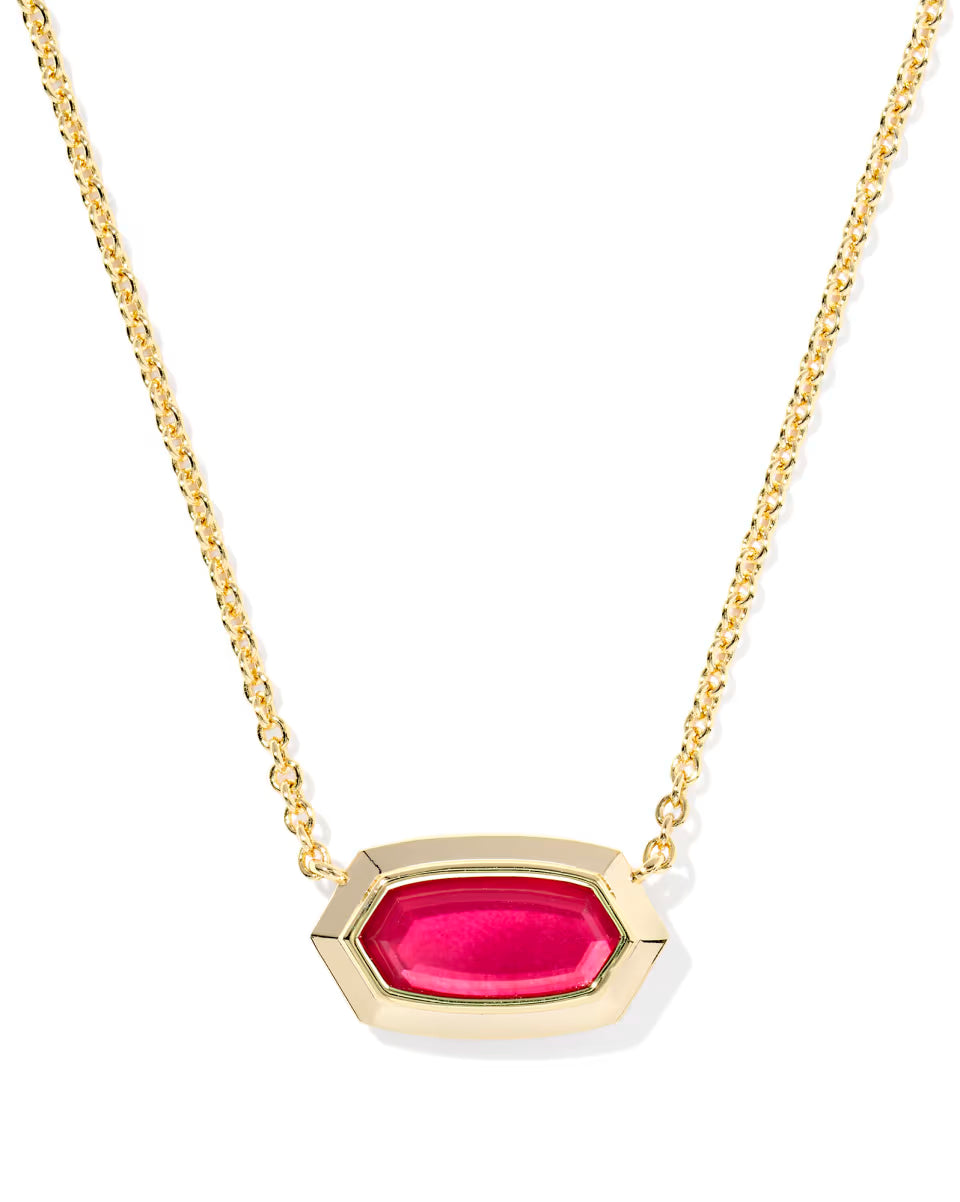 Elisa Bezel Necklace-Assorted