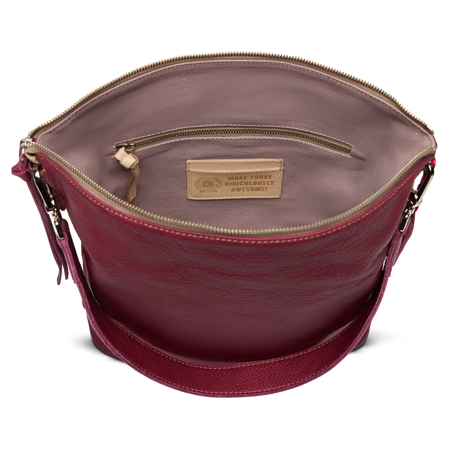 Plum Hobo Bag