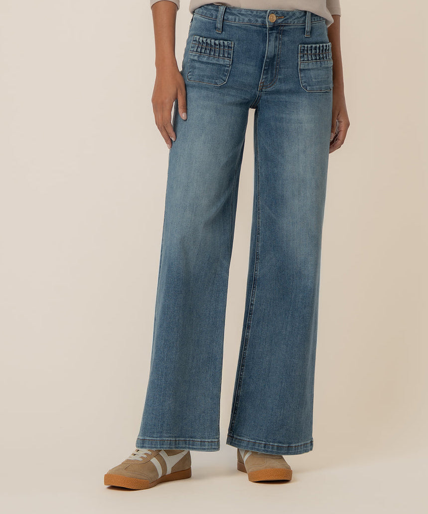 Maya Lynn Wide Leg Jeans