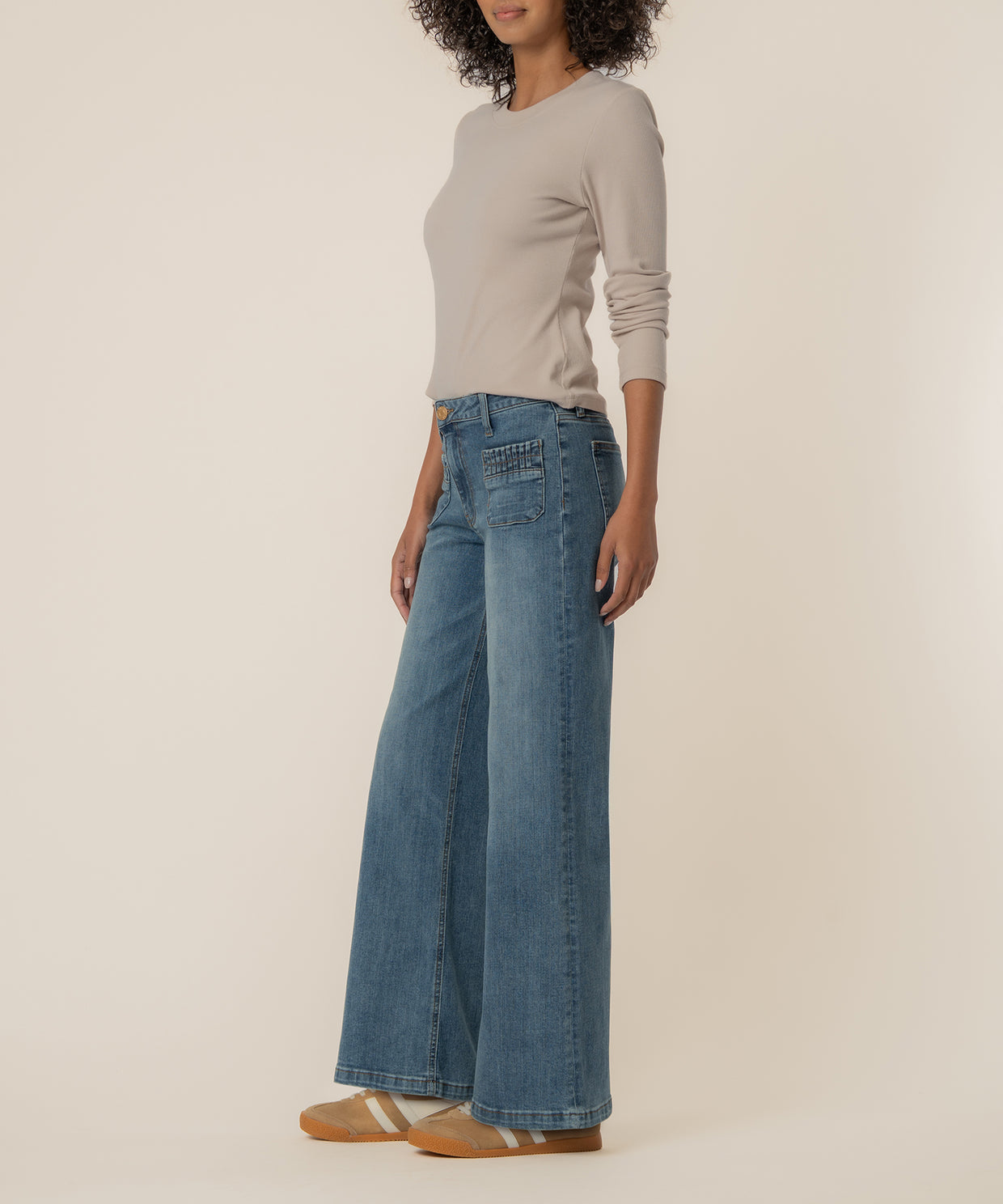 Maya Lynn Wide Leg Jeans