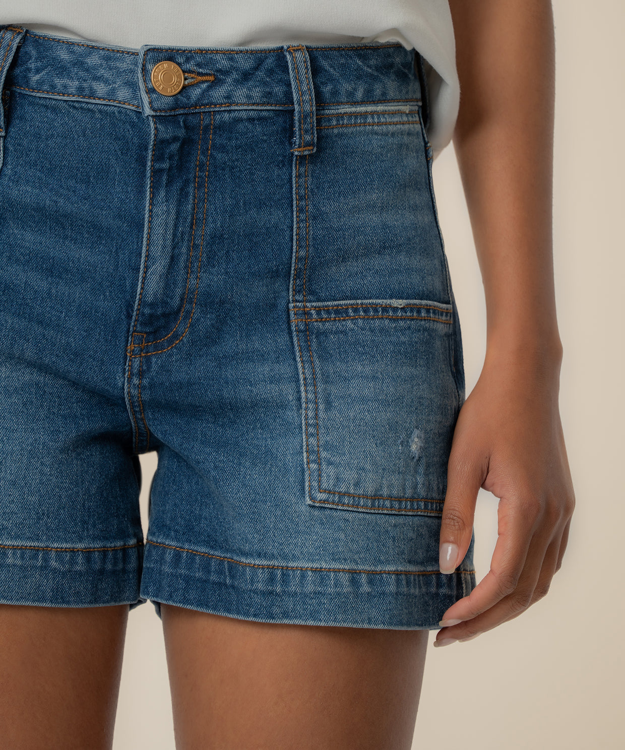 Jane Denim Shorts