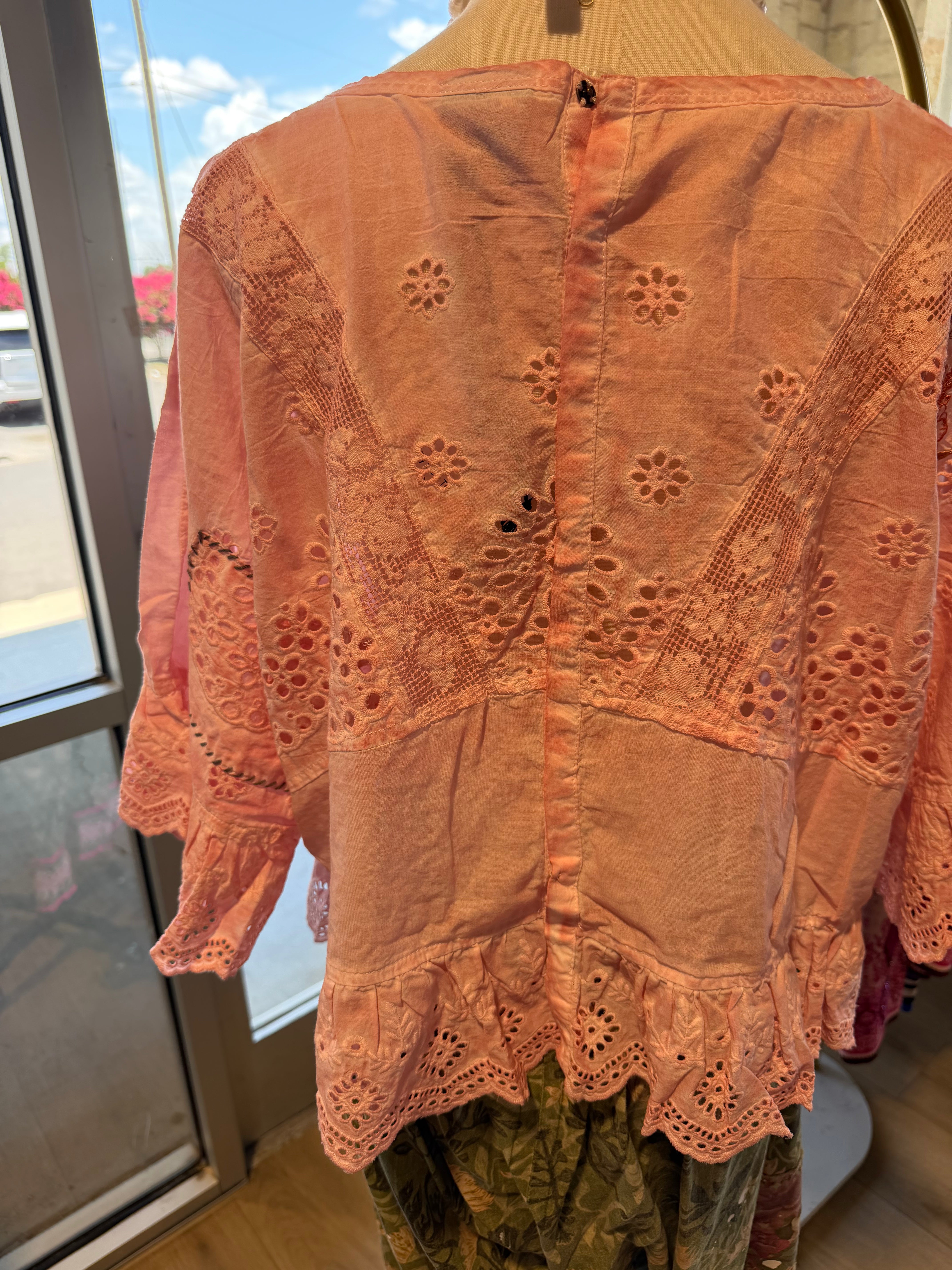 Softly Worn Rose Top