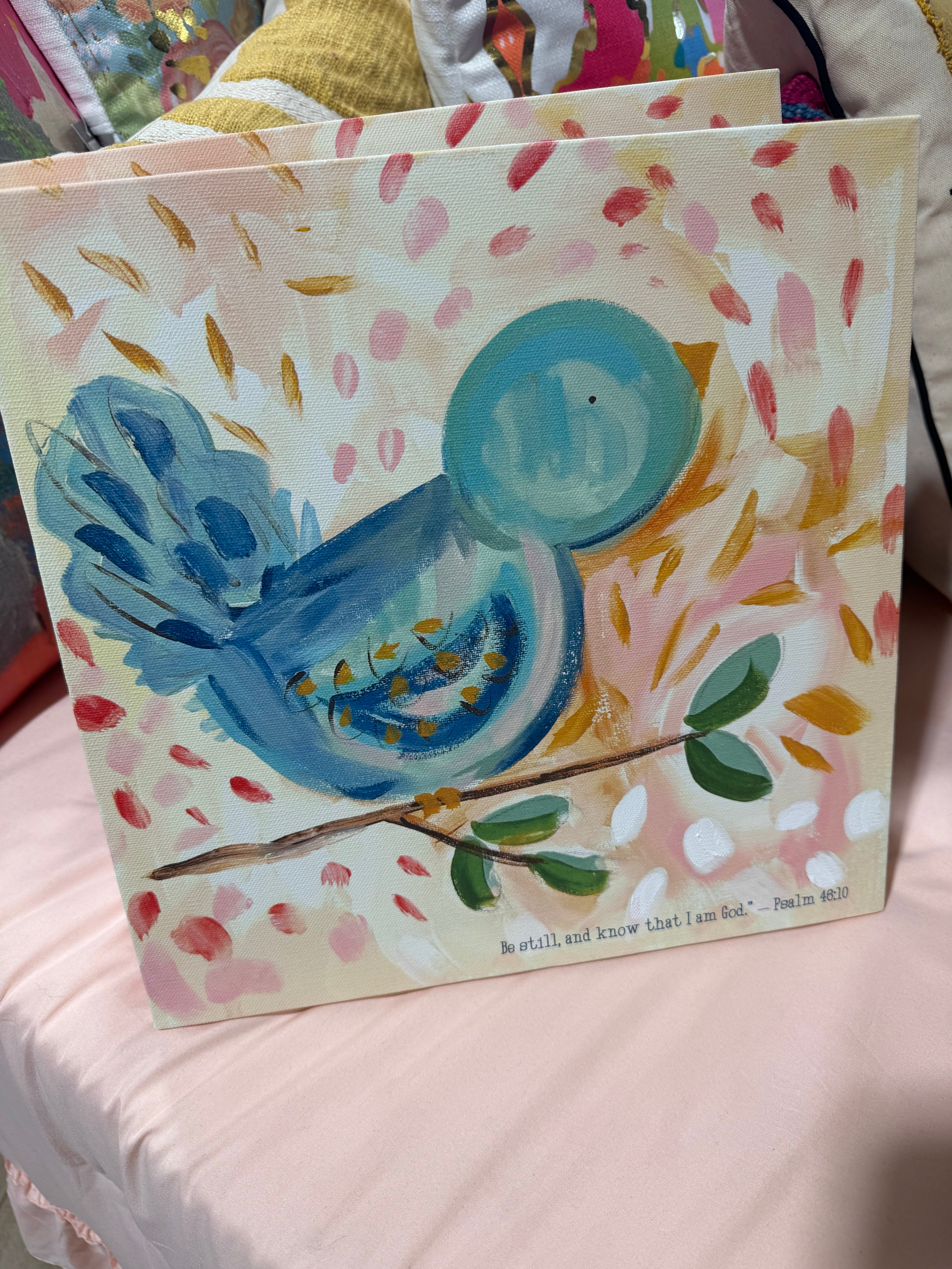 Blue Bird Canvas