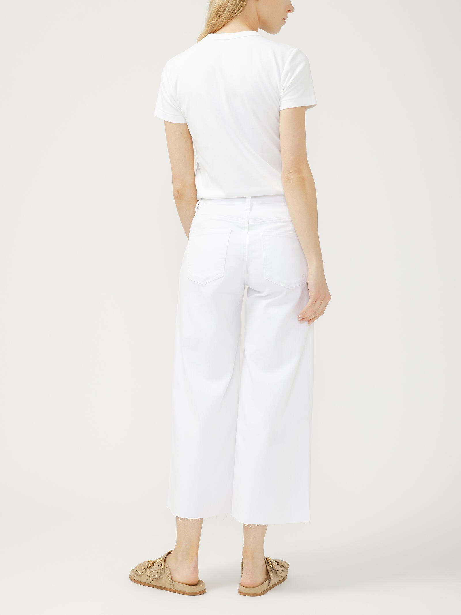 Natalie Wide Leg Crop Jeans