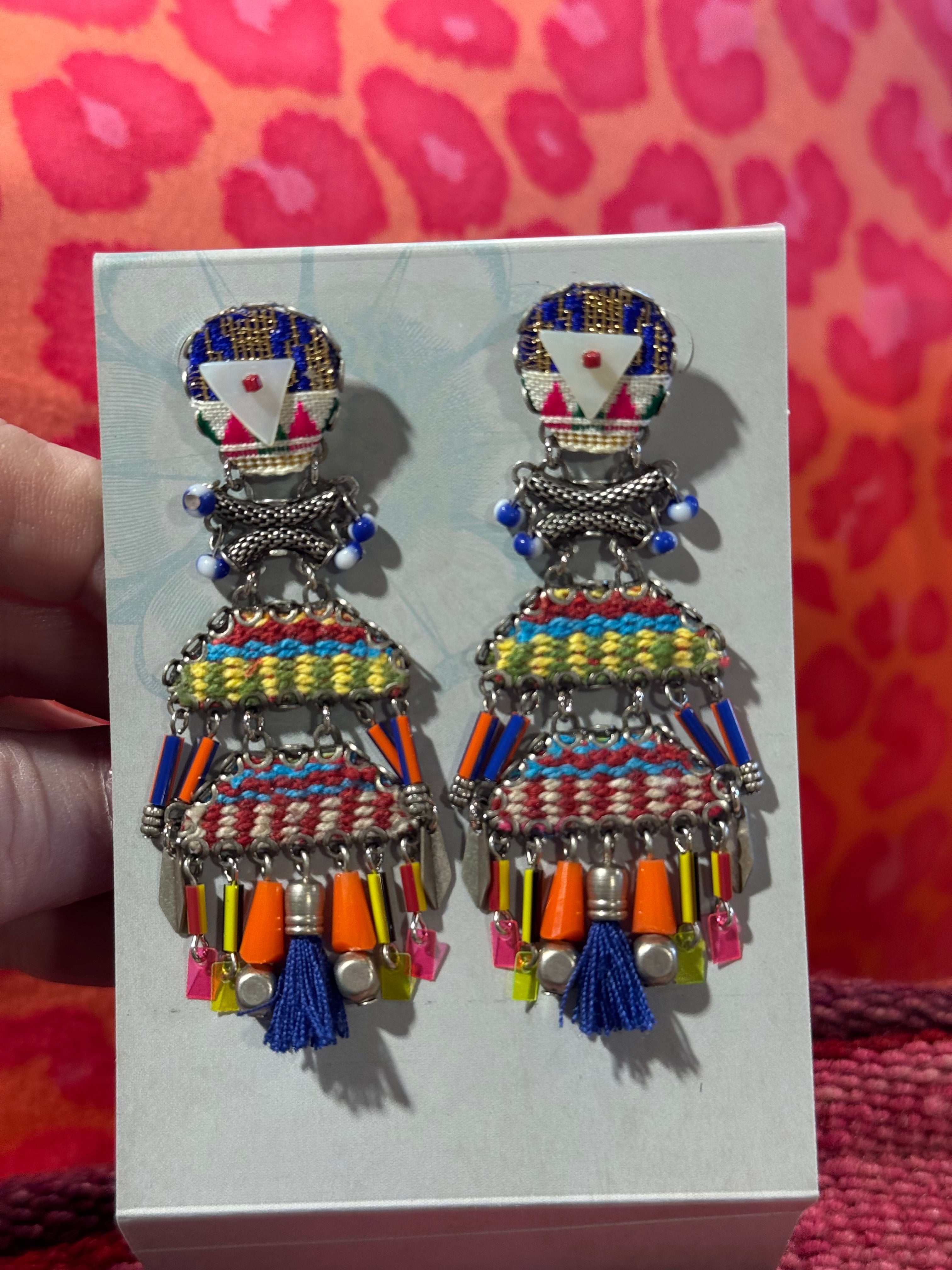 African Dance Earrings