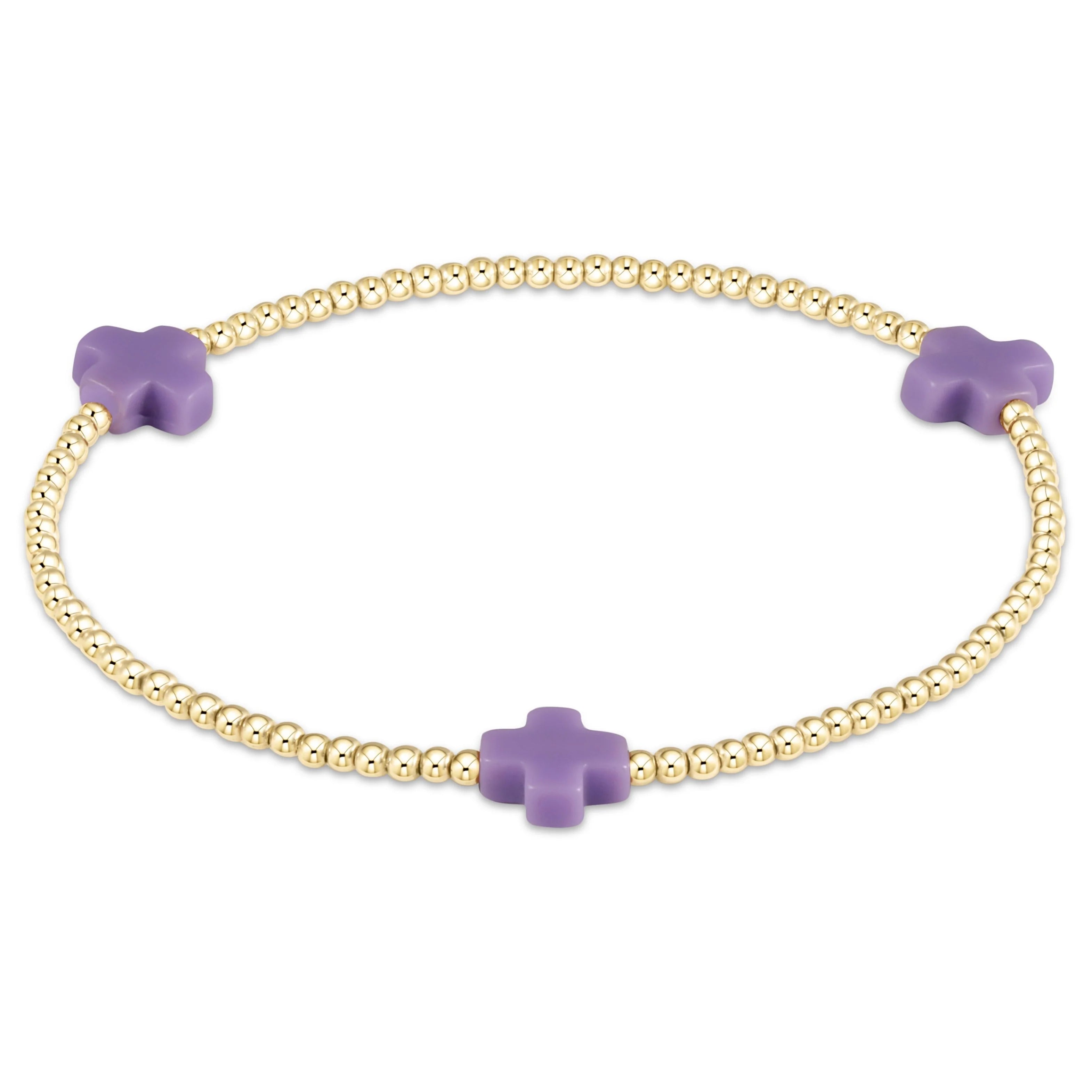 Signature Cross 3mm Bracelet