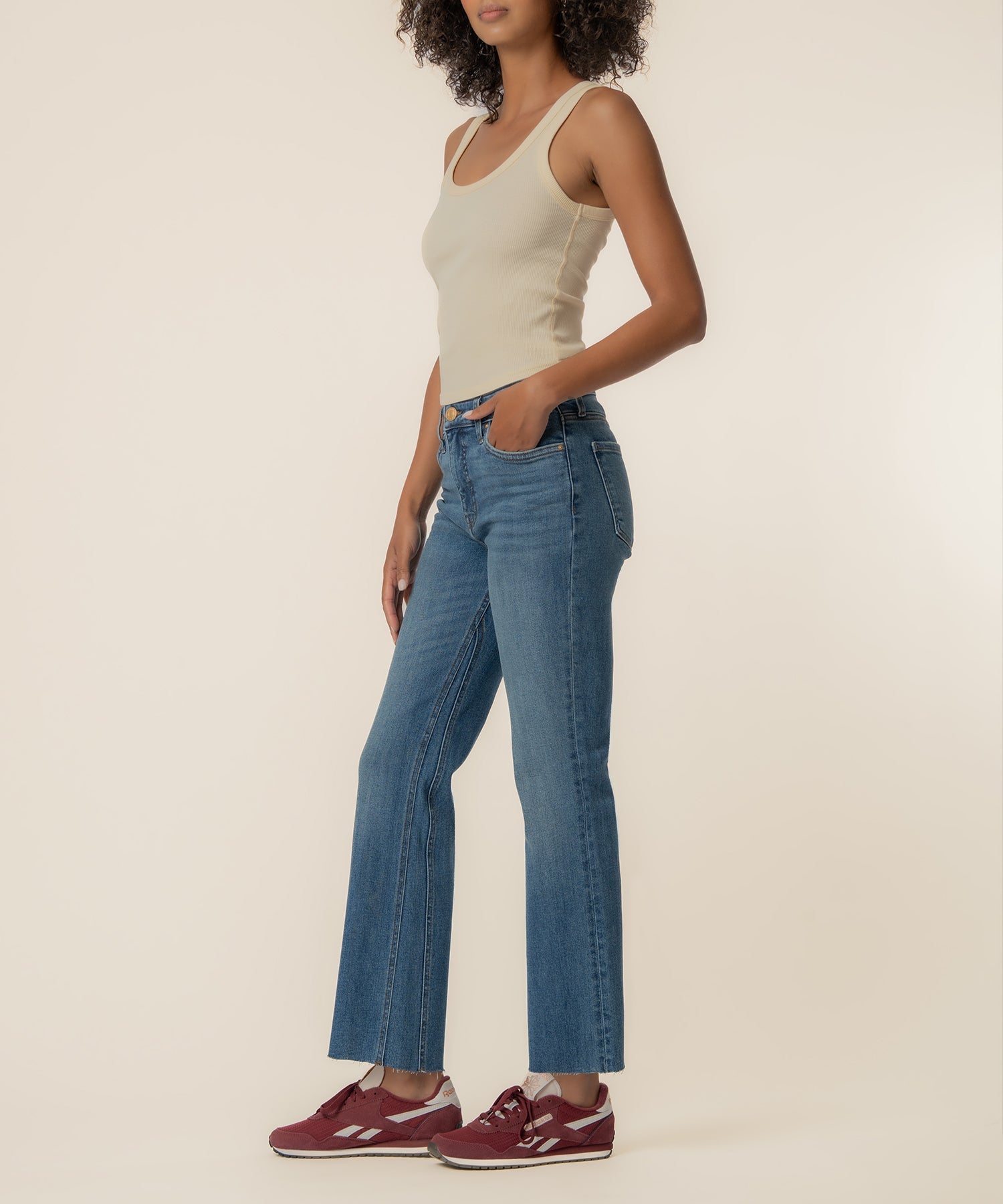 Lana Ankle Flare Jeans