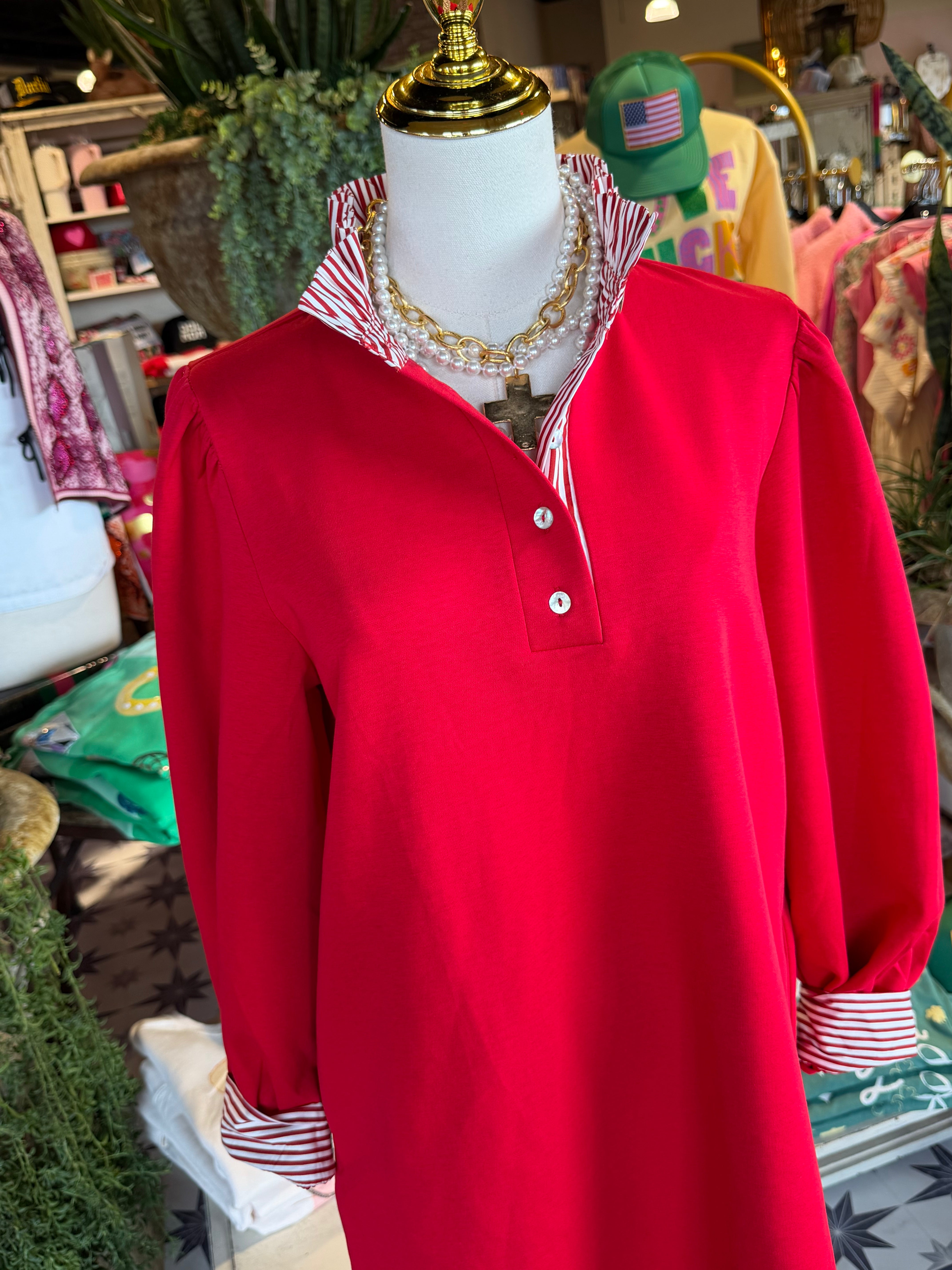 Firecracker Shift Dress