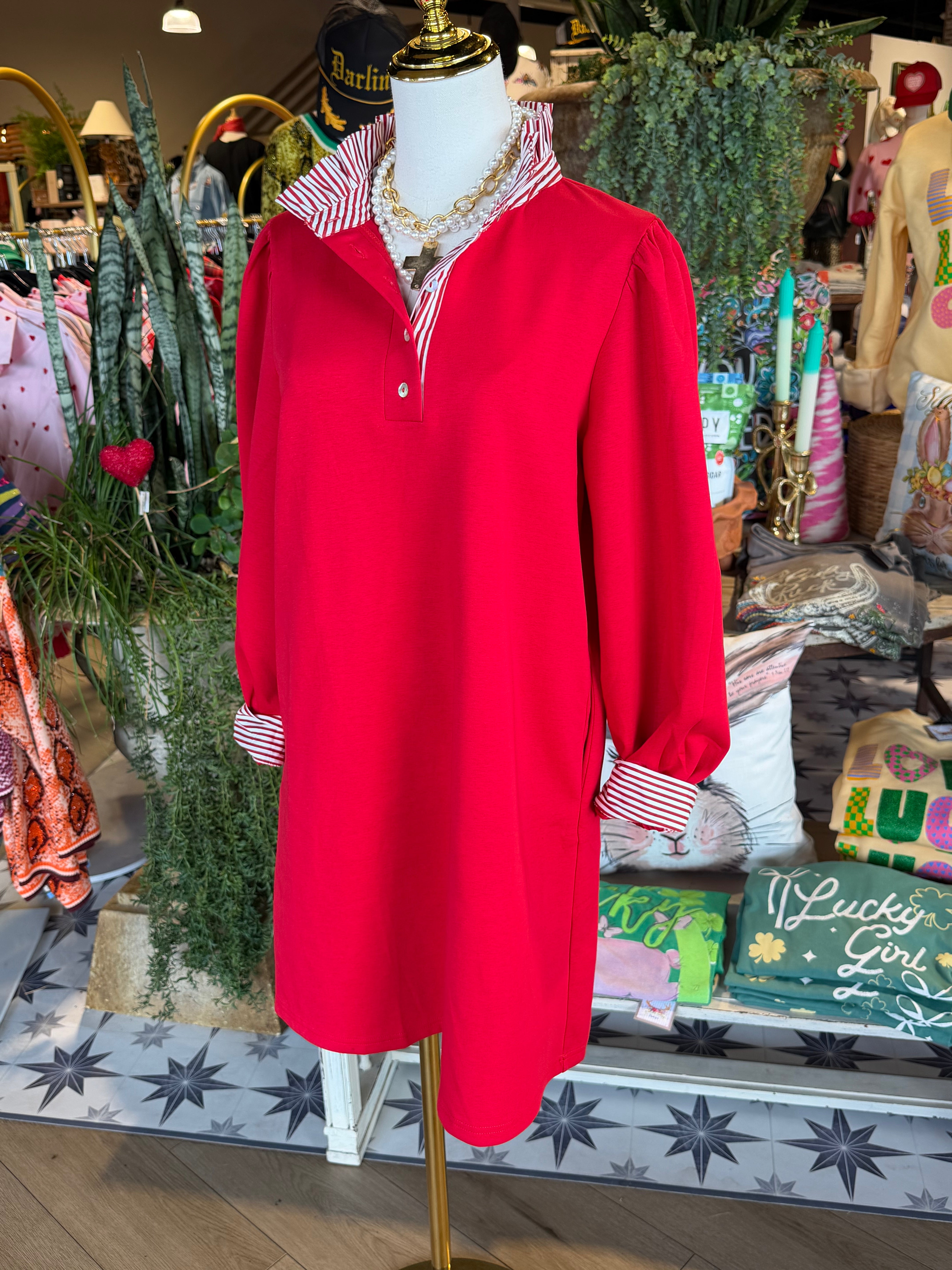 Firecracker Shift Dress