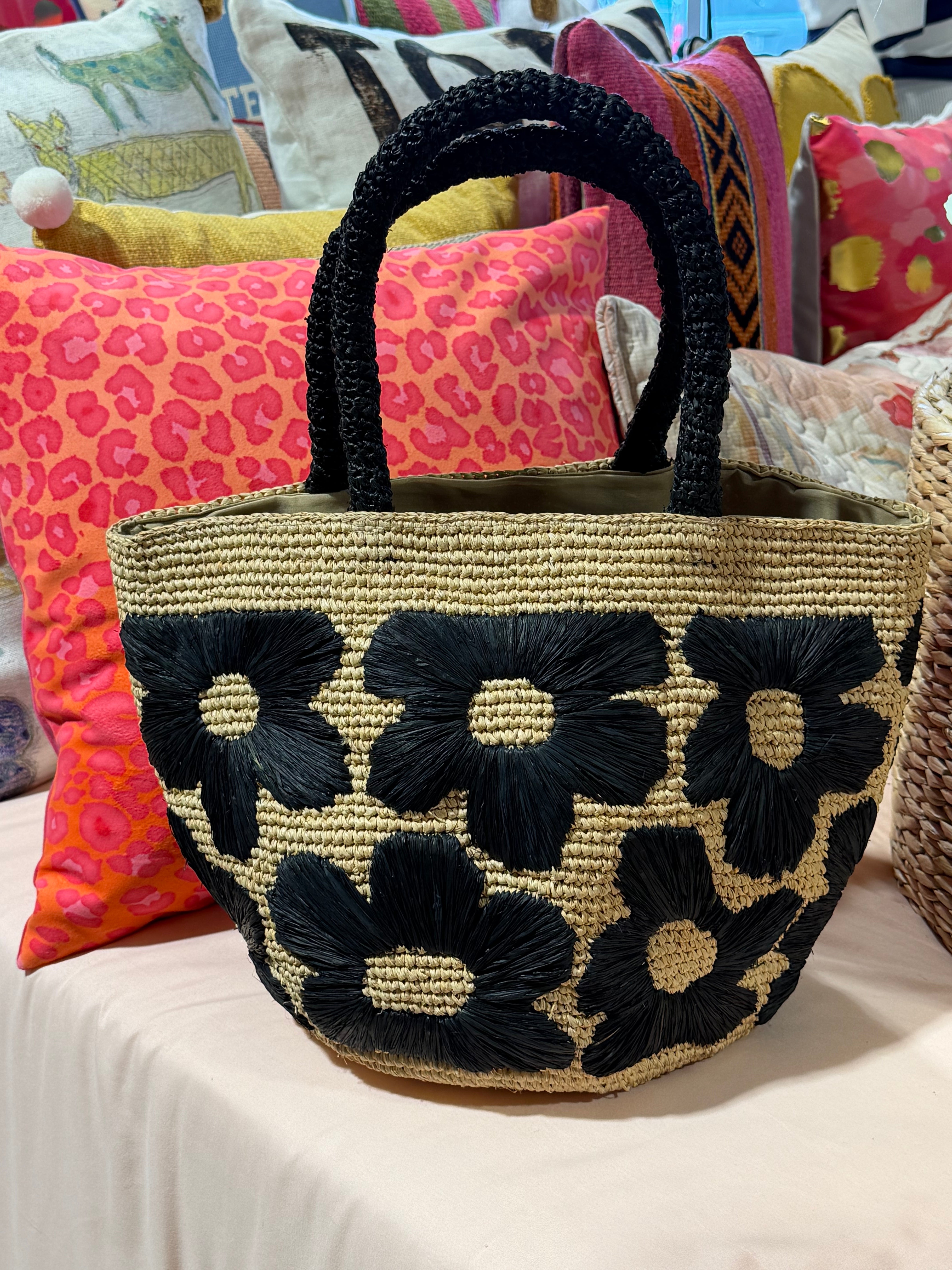 Eve Embroidered Flower Bag